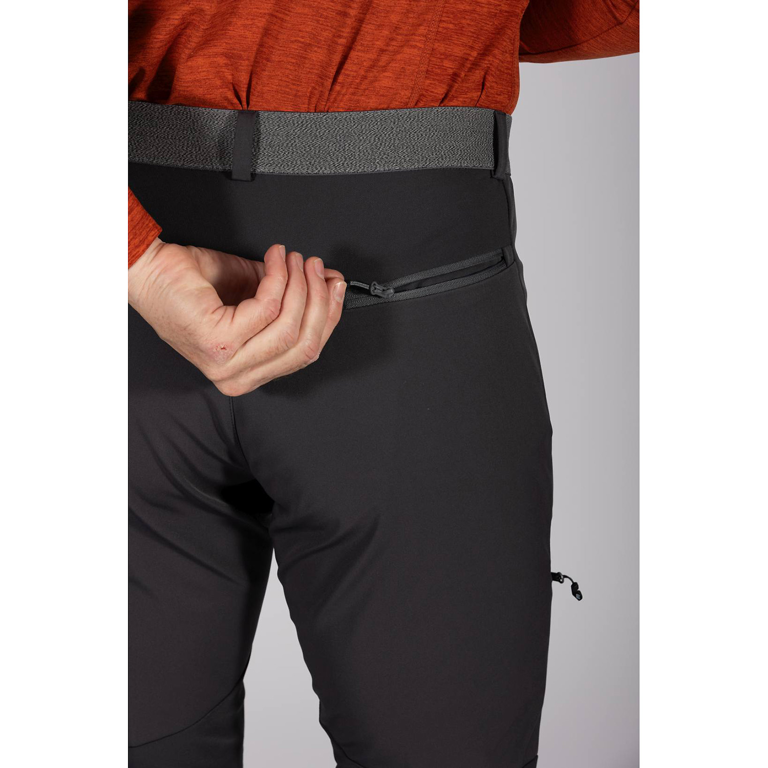 Herren Maul Sport Dunkelgrau Balmhorn XT 10.0 - Hybrid Soft 0908 48 Hose