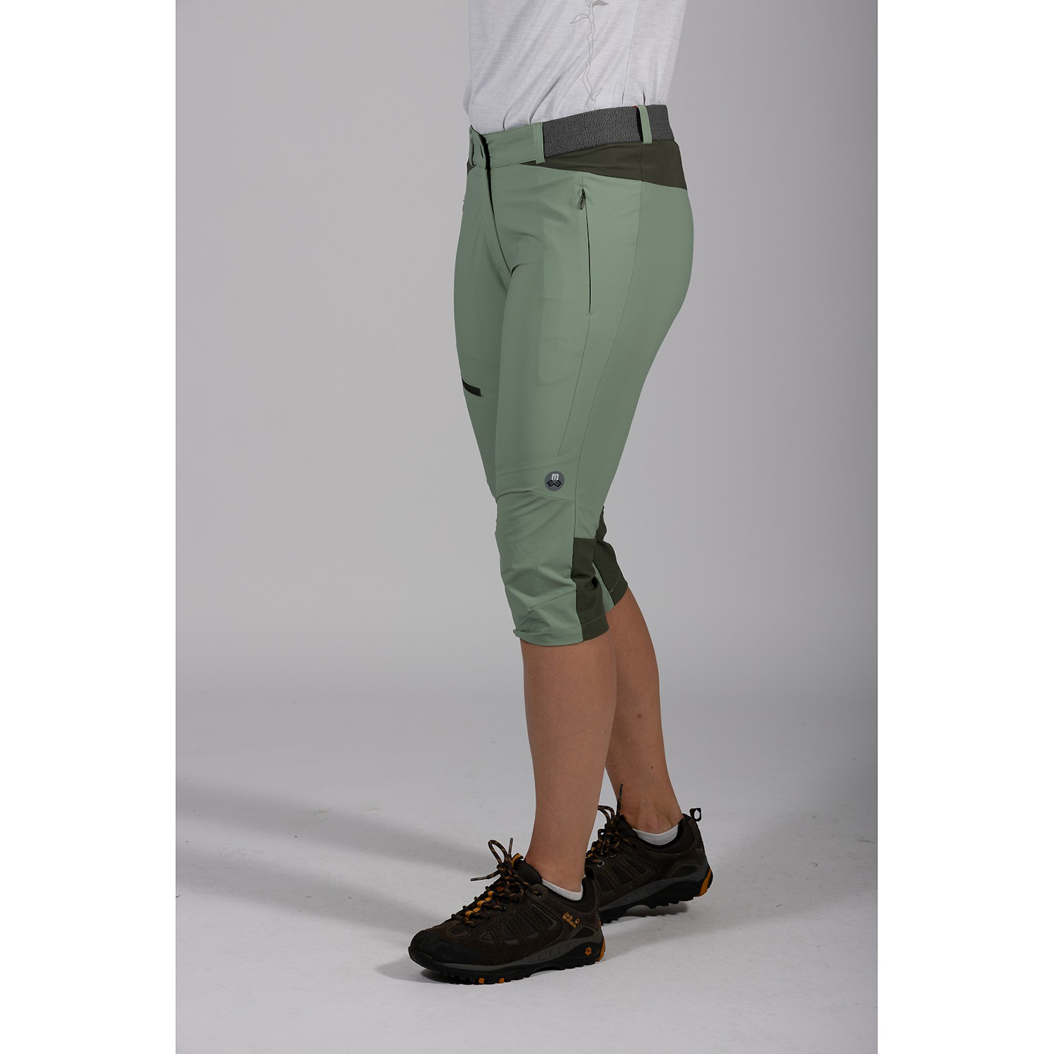 Damen Maul Sport Tannengrün Entlen XT - Caprihose bi-elast 1660 42 Caprihose