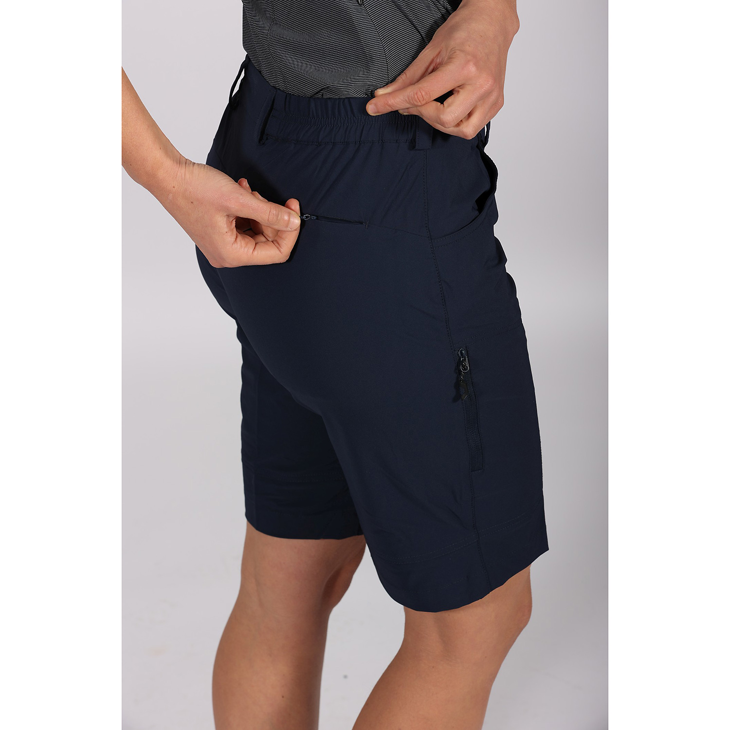 Damen Maul Sport Marine Sidney XT - Caprihose elastic 13 46 Caprihose