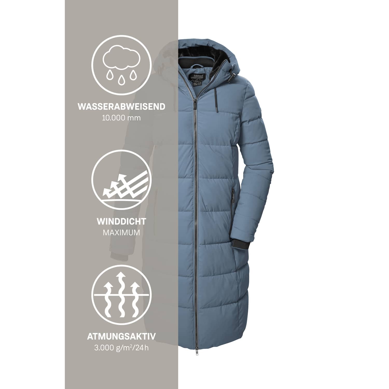 Damen killtec Blau