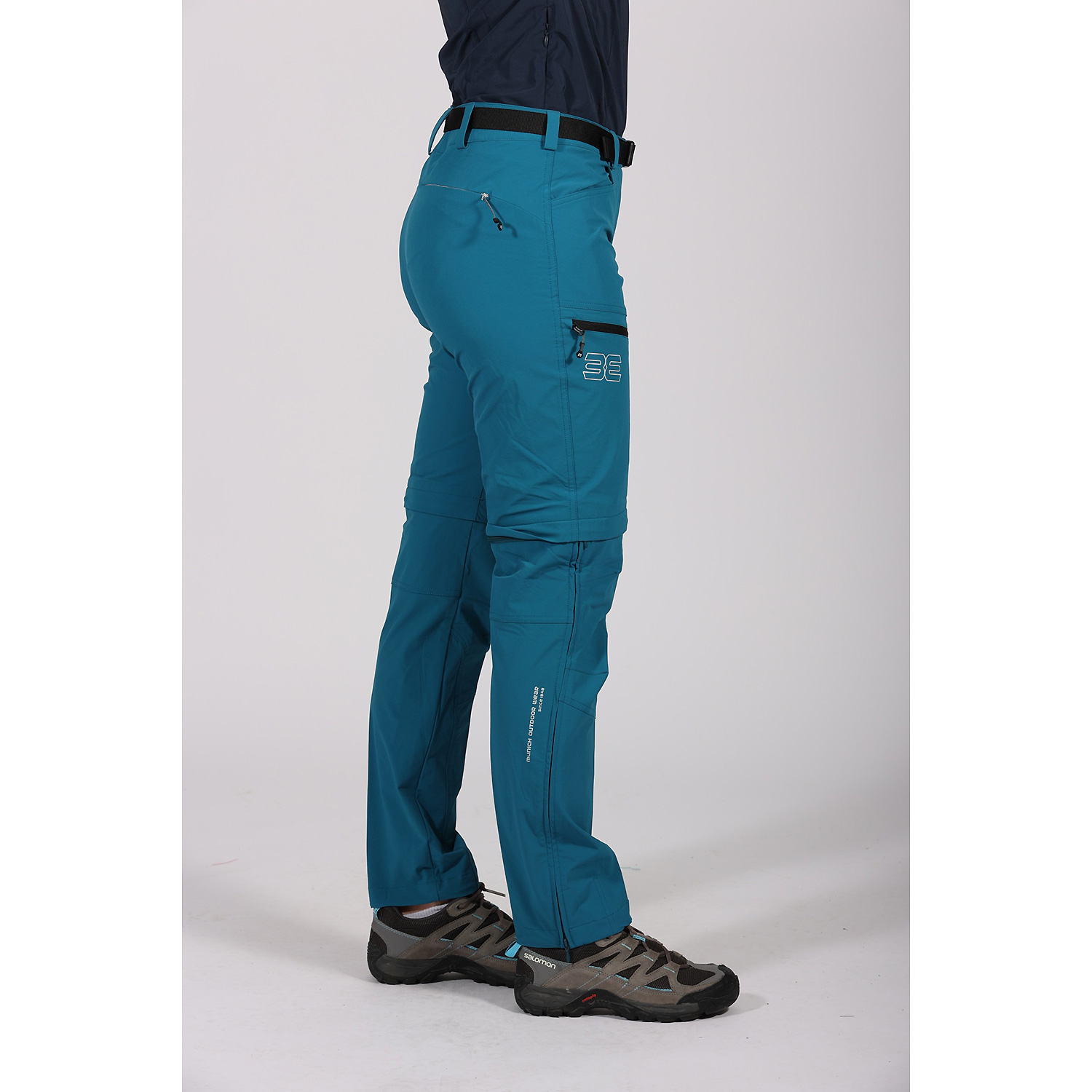 Damen Maul Sport Petrol Simssee - Hybrid Capri elast. 0101 36 Caprihose