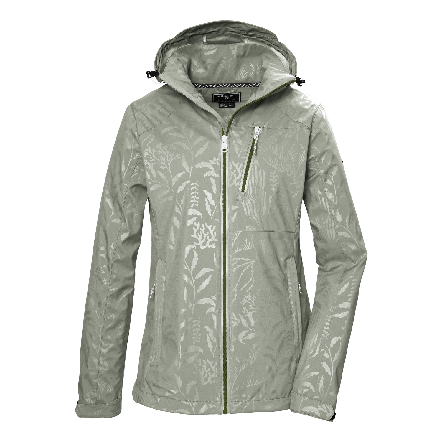 Damen killtec Grün KOS 122 WMN SFTSHLL JCKT FLORA 00741 50 Funktionsjacke