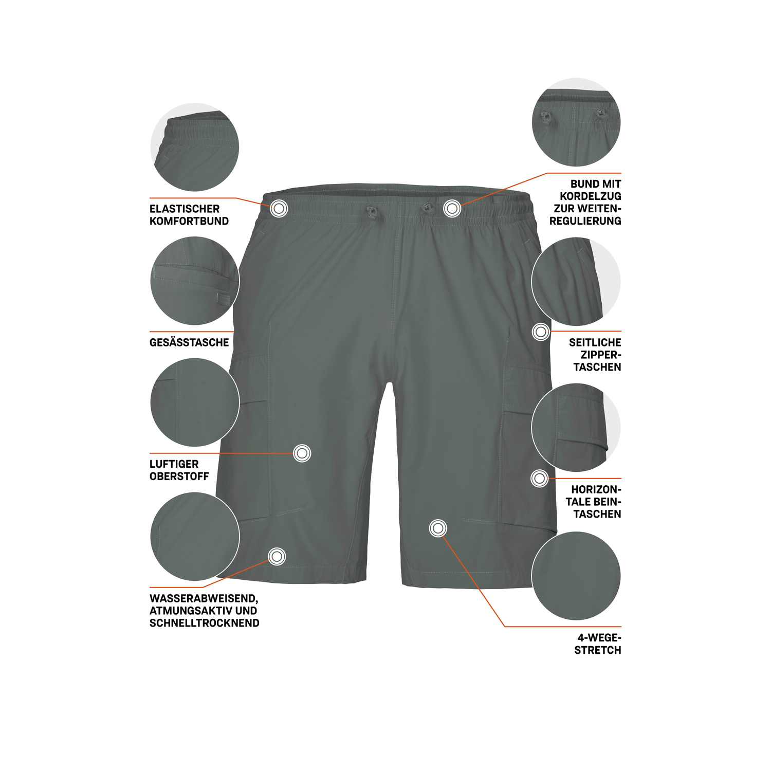 Herren killtec Grau