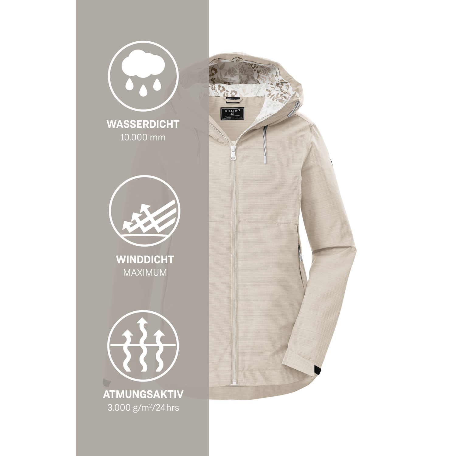 Damen killtec Zement KOS 62 WMN JCKT 00260 50 Funktionsjacke