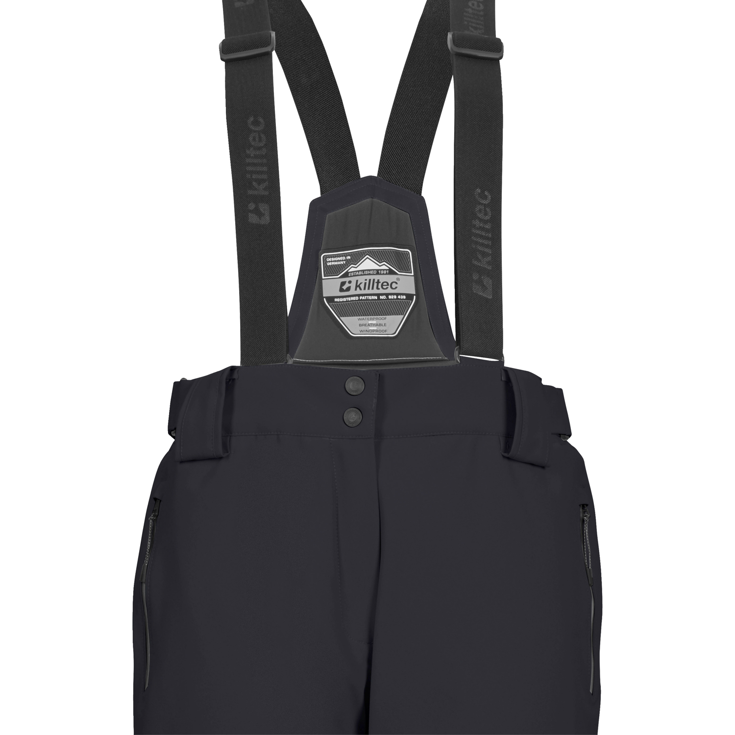 Damen killtec Schwarz KSW 249 WMN SKI PNTS_ERIELLE 00200 54 Latzhose