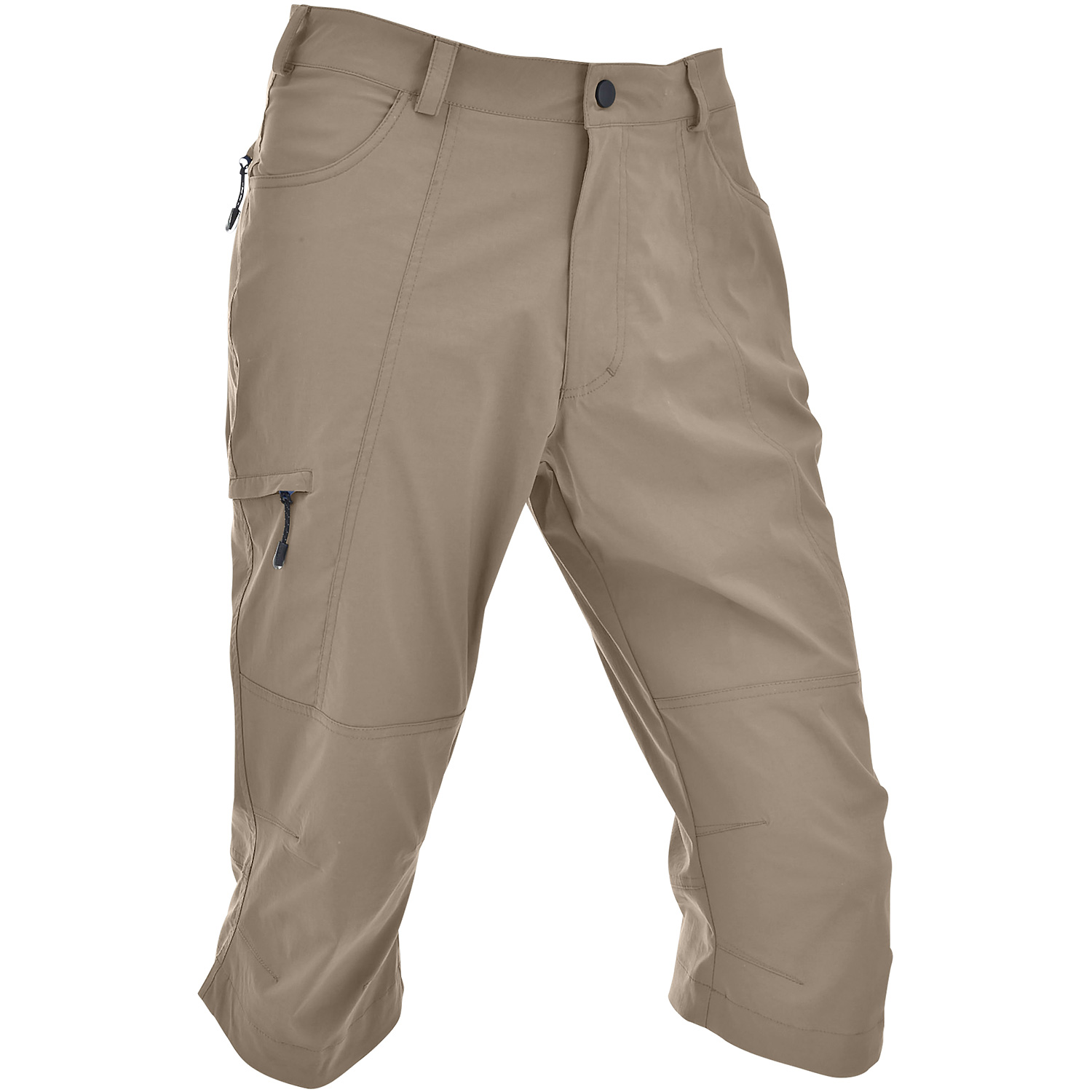 Herren Maul Sport Beige Hollyford XT - Piraten Hose el 36 48 Caprihose