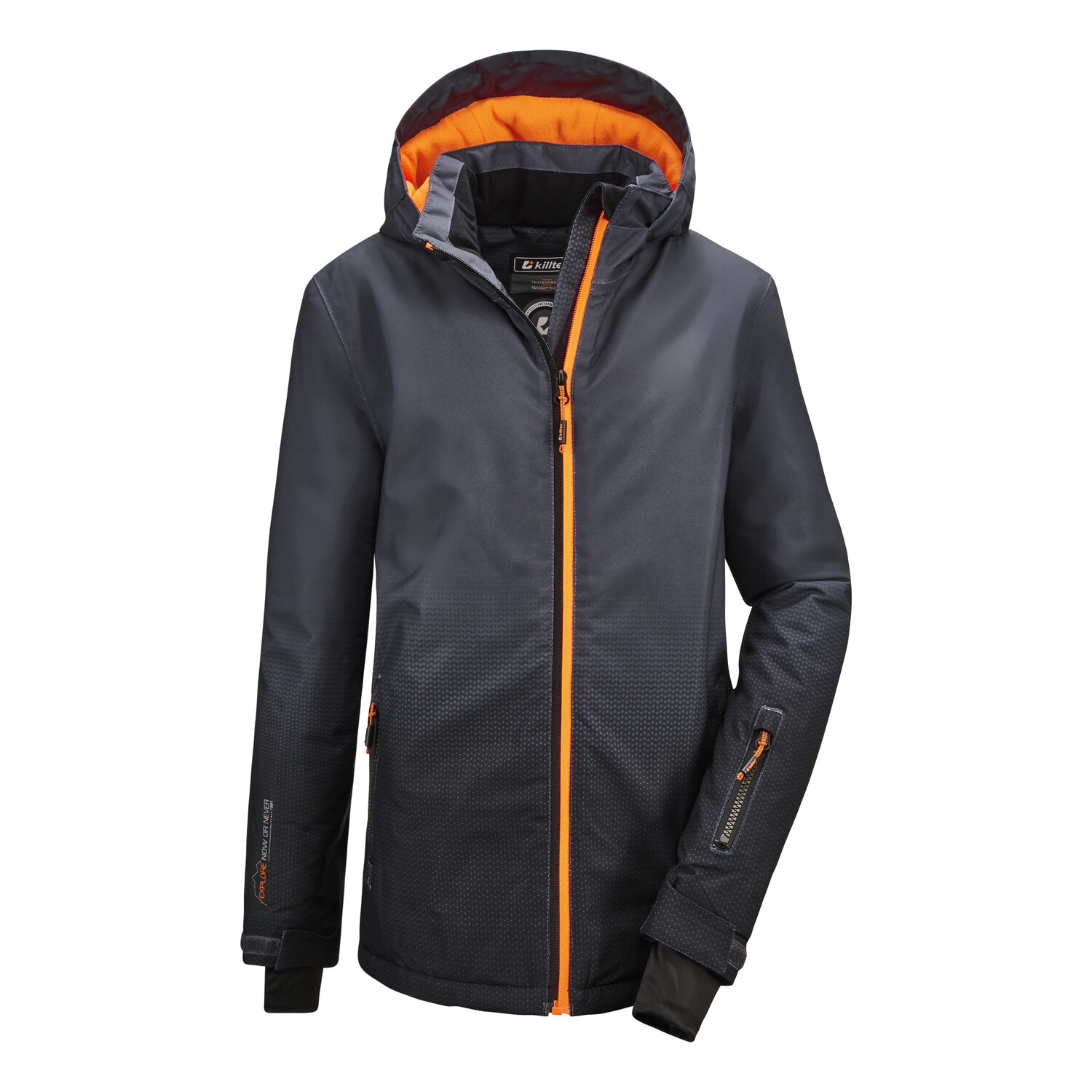 Jungen killtec Grau Lynge BYS JCKT E 00203 164 Funktionsjacke