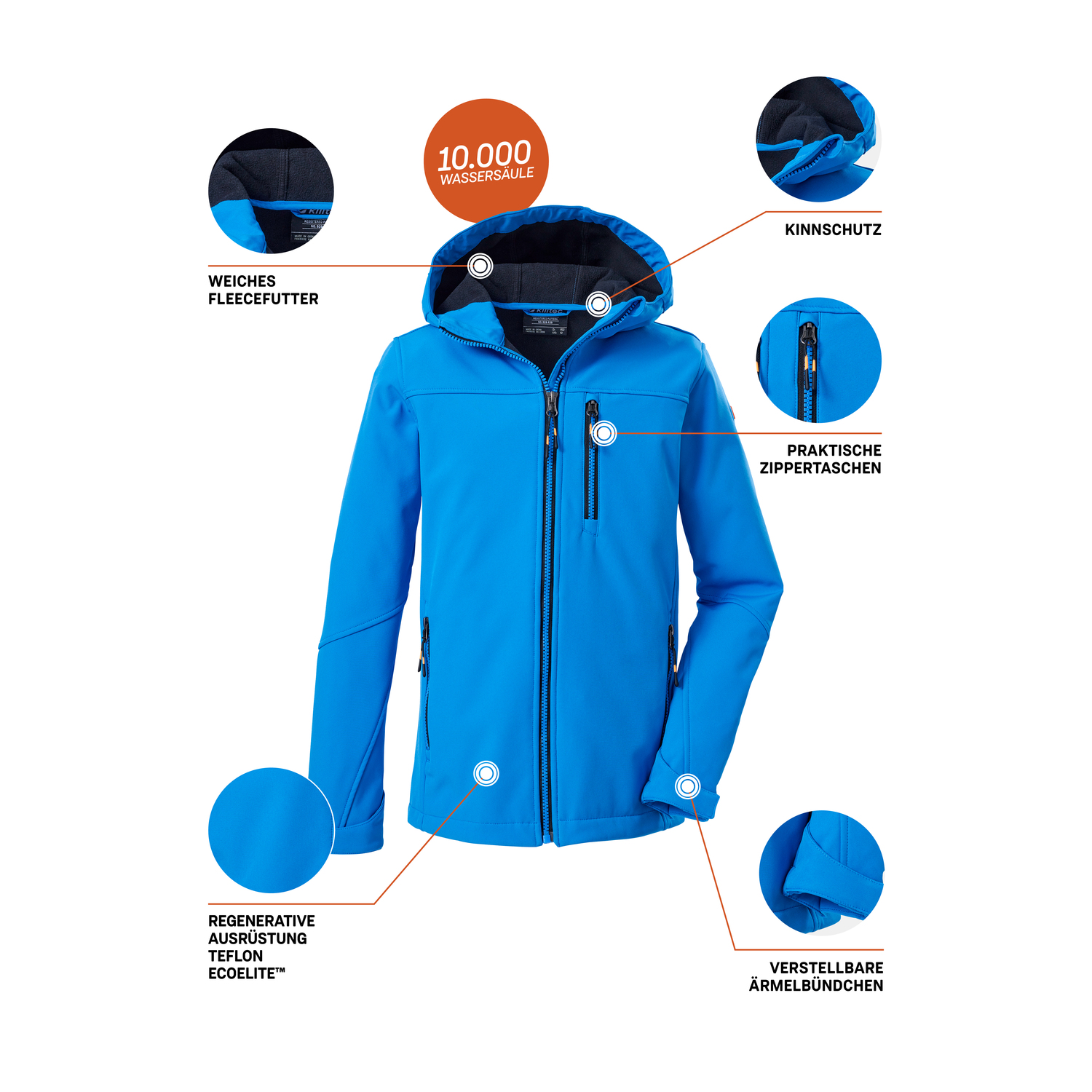Jungen Kinder killtec Blau