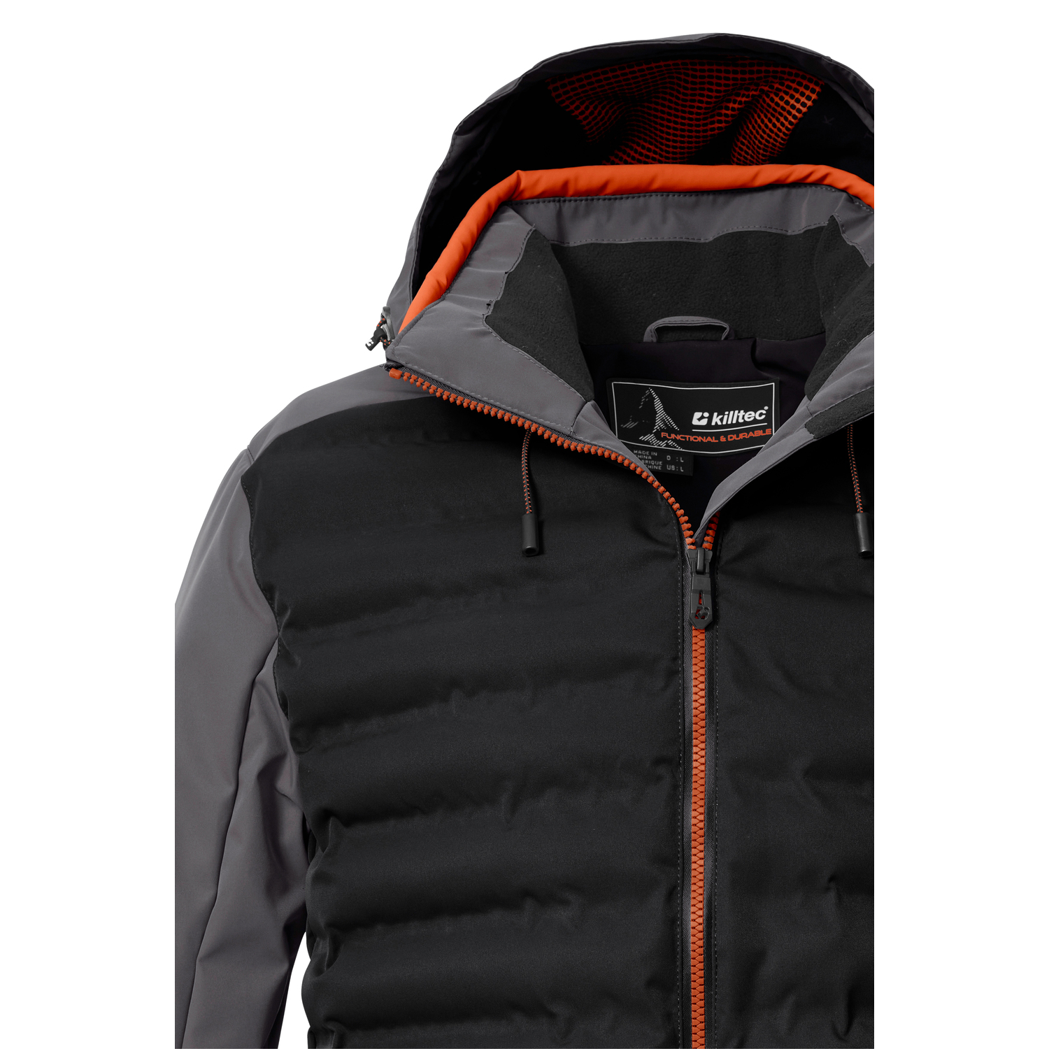 Herren killtec Schwarz KSW 72 MN SKI JCKT Funktionsjacke