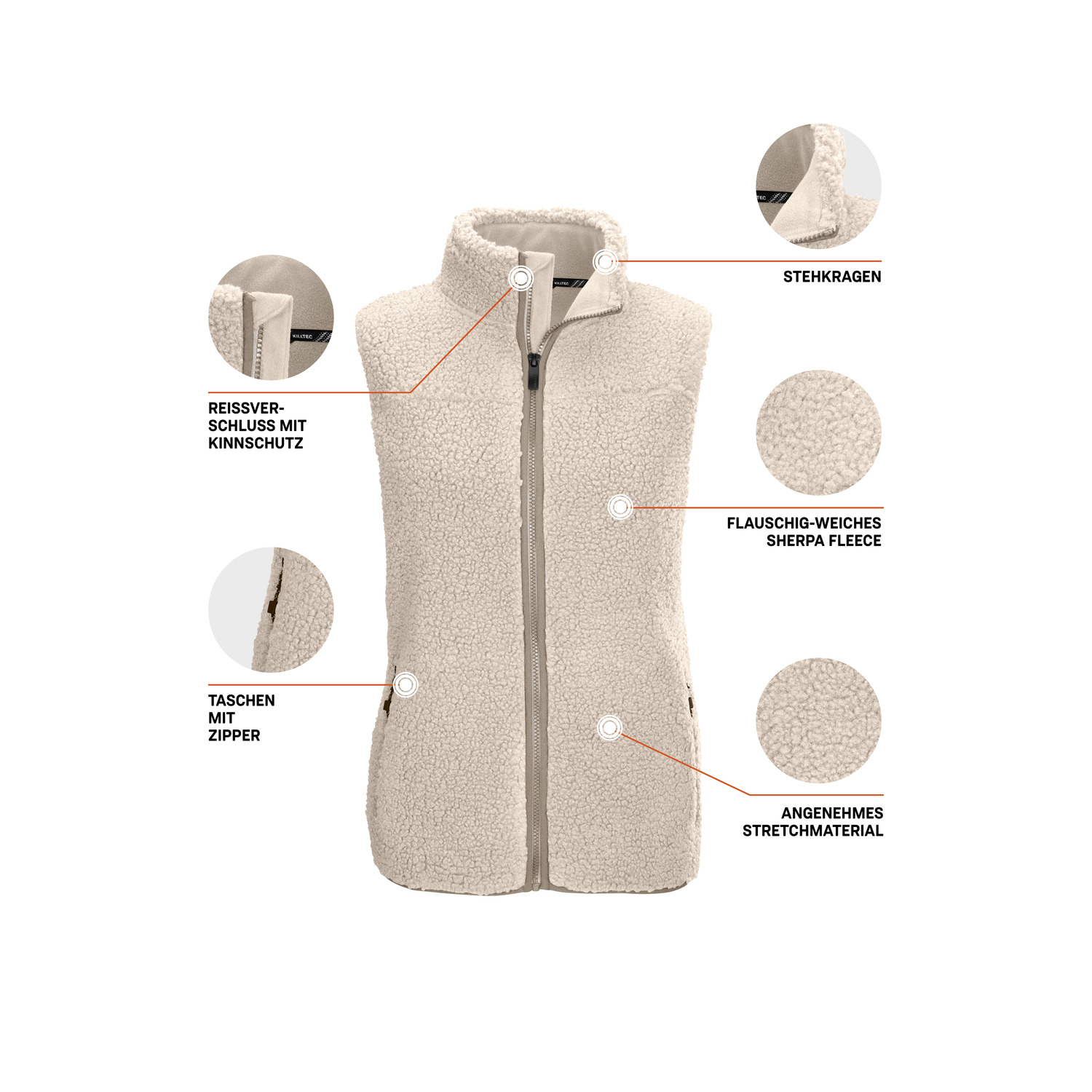 Damen killtec Grau KOW 7 WMN VST 00308 50 Weste