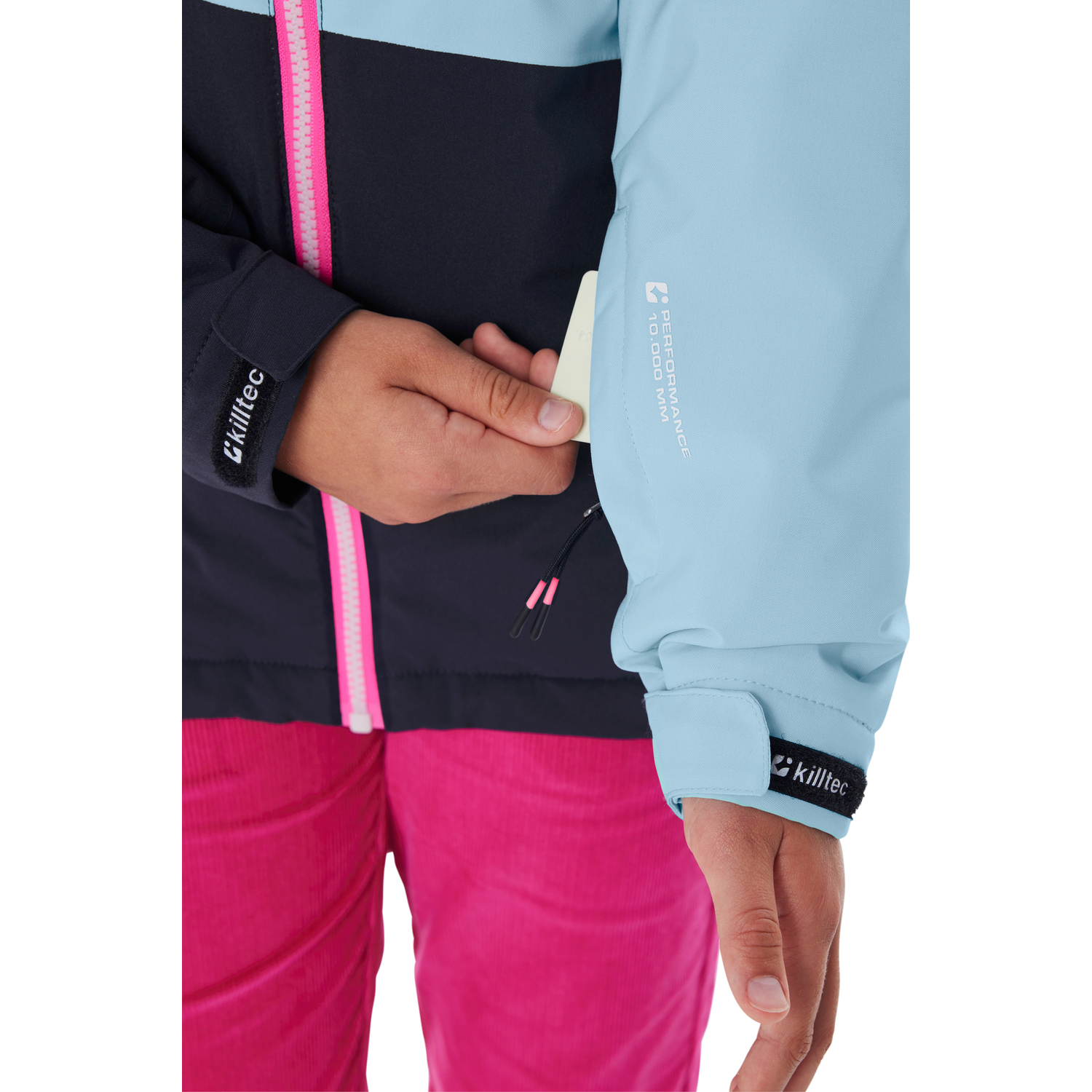 Kinder killtec Blau KSW 331 GRLS SKI JCKT 00508 176 Funktionsjacke