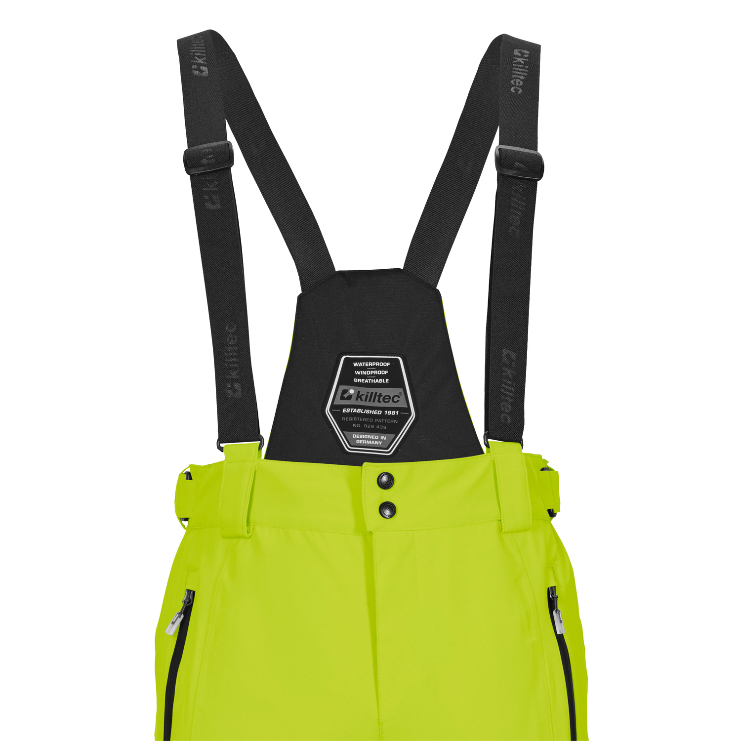 Herren killtec Grün KSW 100 ENOSH MN SKI PNTS Latzhose