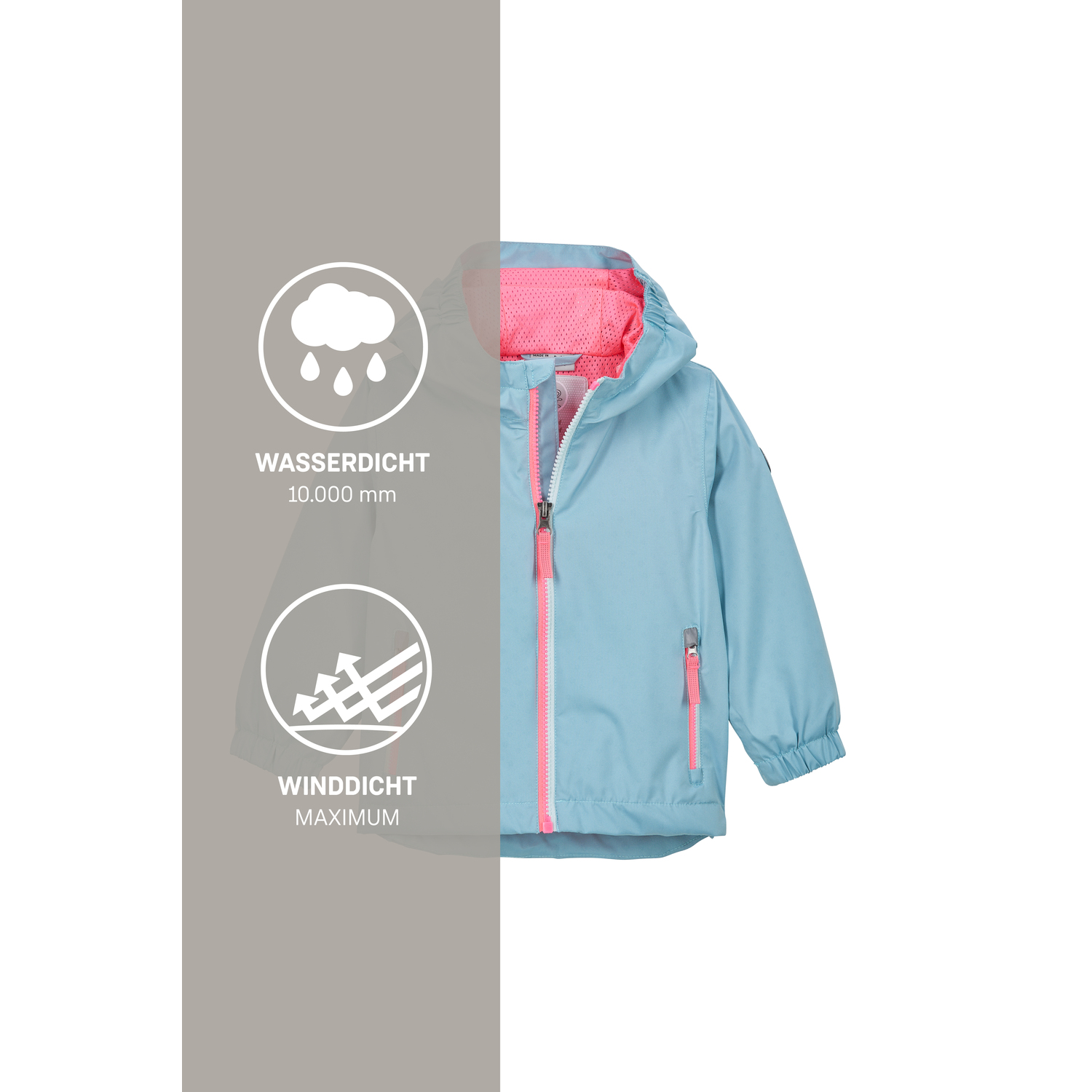 Minis first instinct by killtec Blau FIOS 27 MNS JCKT 00863 122/8 Funktionsjacke