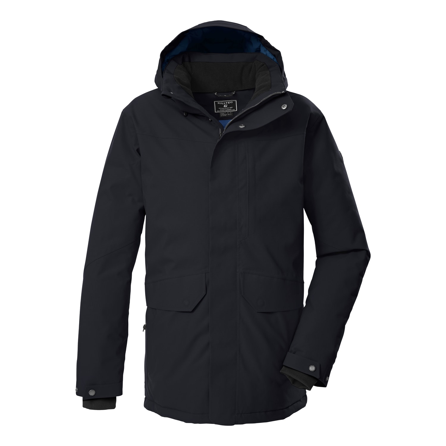 Herren killtec Schwarz KOW 85 MN PRK Mantel