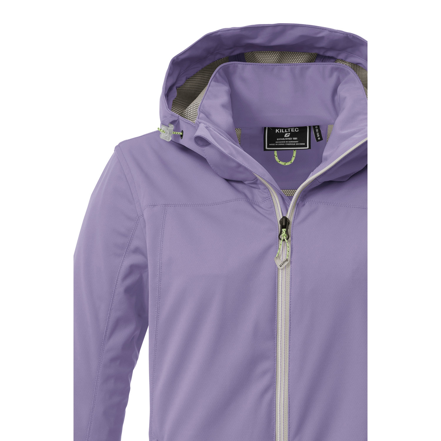 Damen killtec Pflaume KOS 69 WMN SFTSHLL JCKT 00458 50 Funktionsjacke