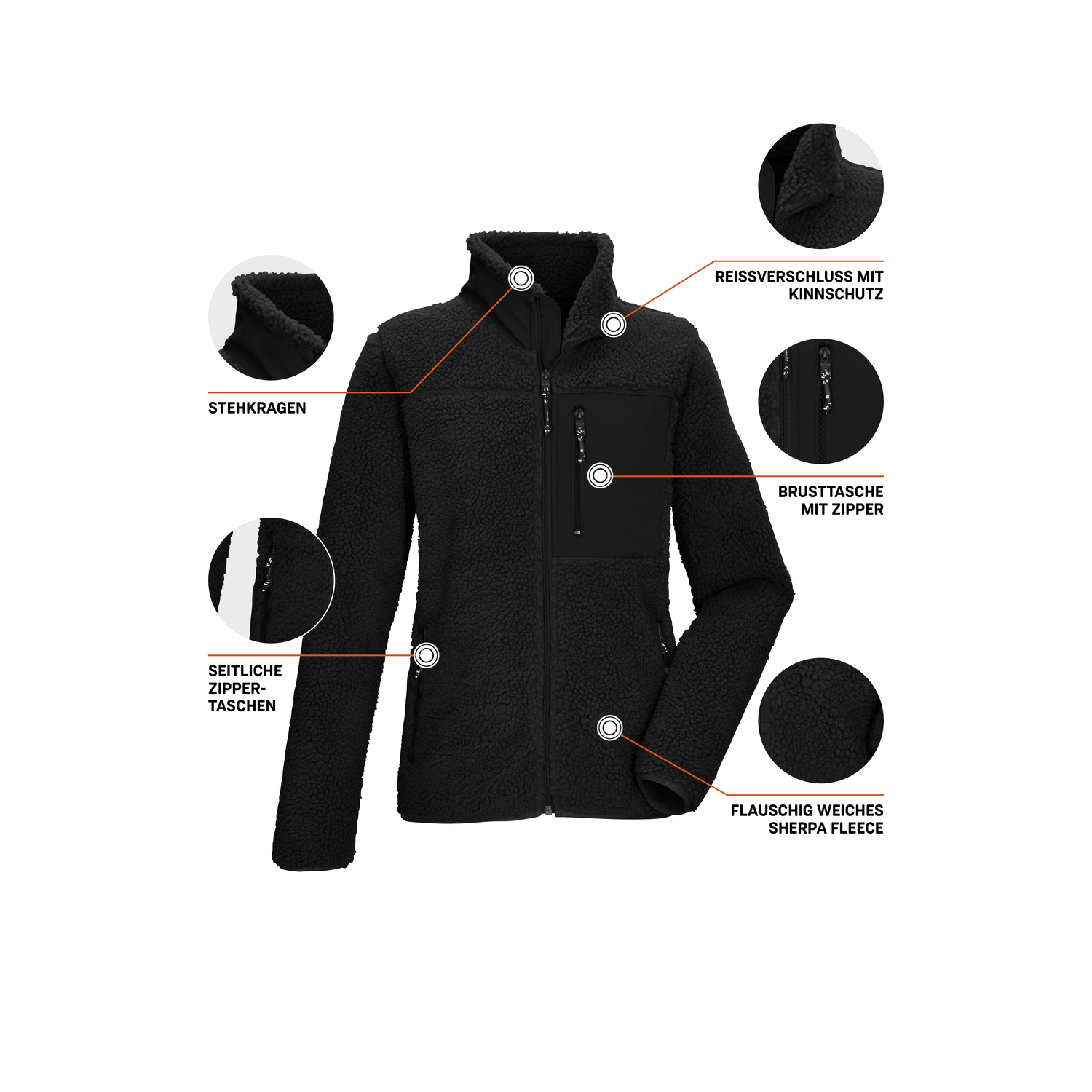 Damen killtec Schwarz