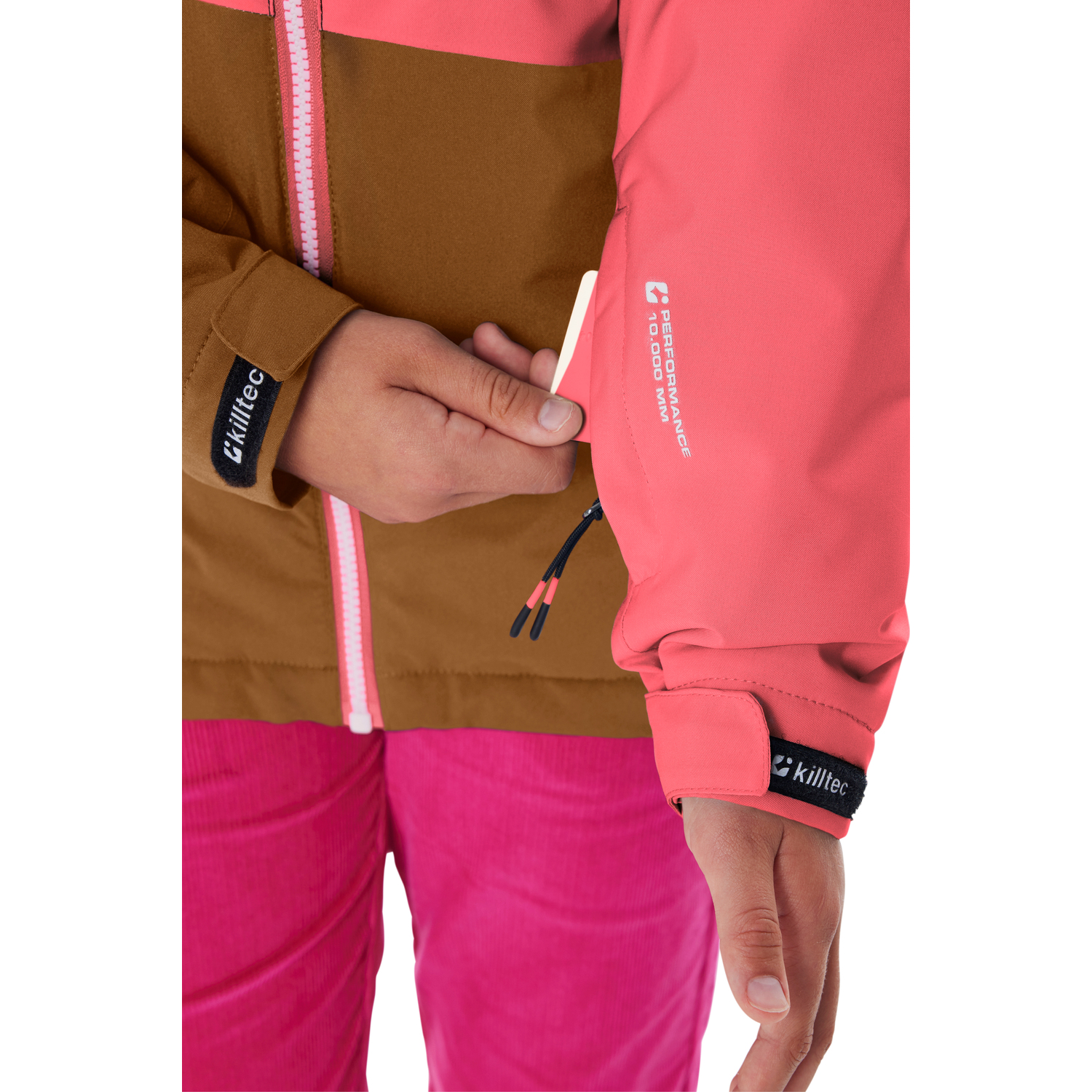 Mädchen Kinder killtec Orange KSW 331 GRLS SKI JCKT 00965 176 Funktionsjacke