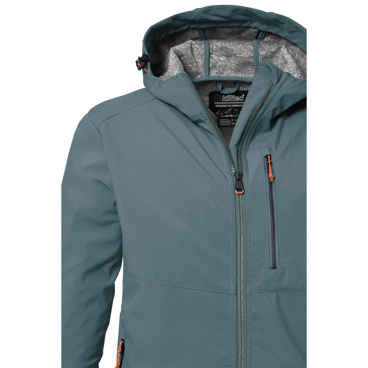 Herren killtec Blau KOS 259 MN SFTSHLL JCKT 00826 4XL Funktionsjacke