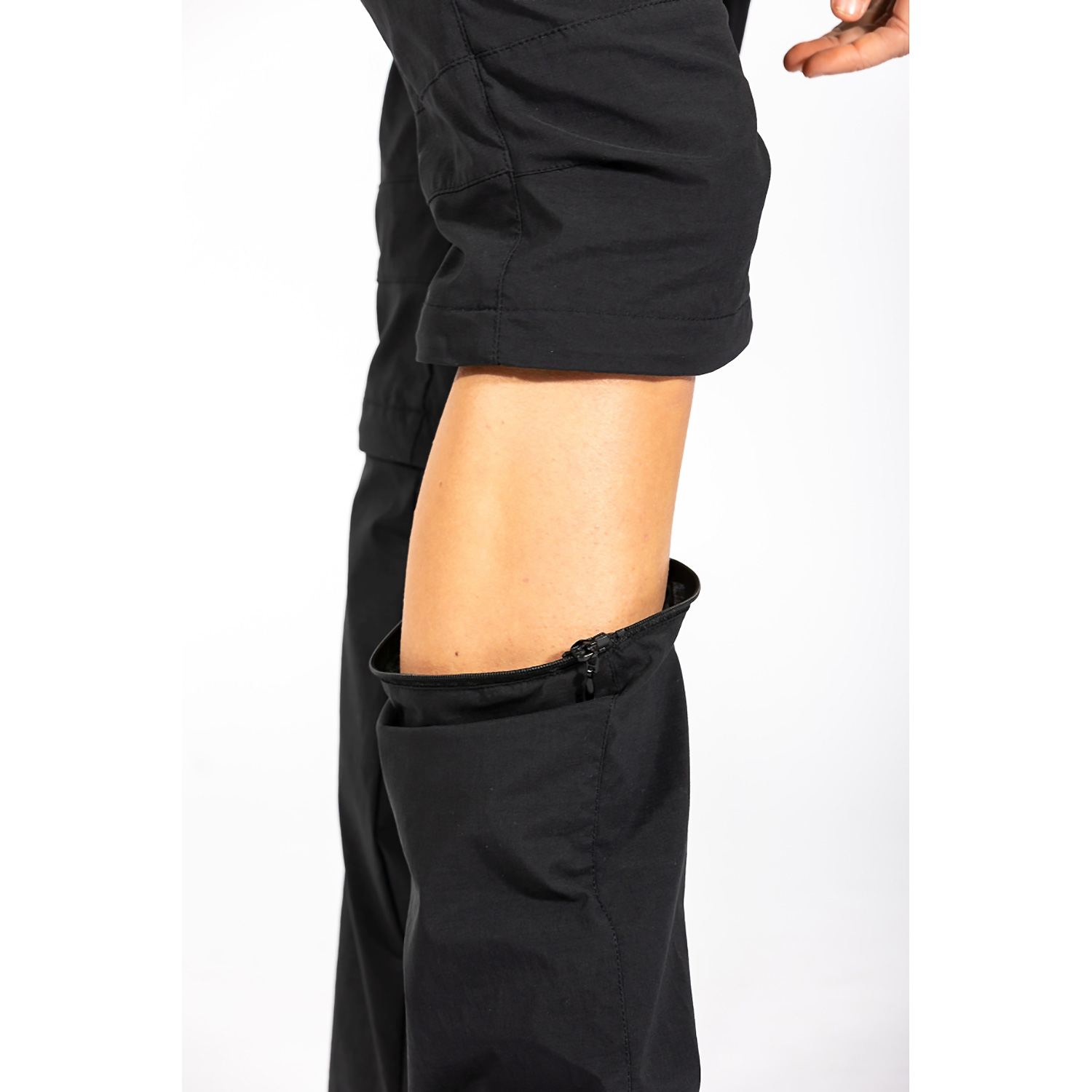 Damen Maul Sport Schwarz Trail II - Zipp off zu Capri-e 01 17 Hose