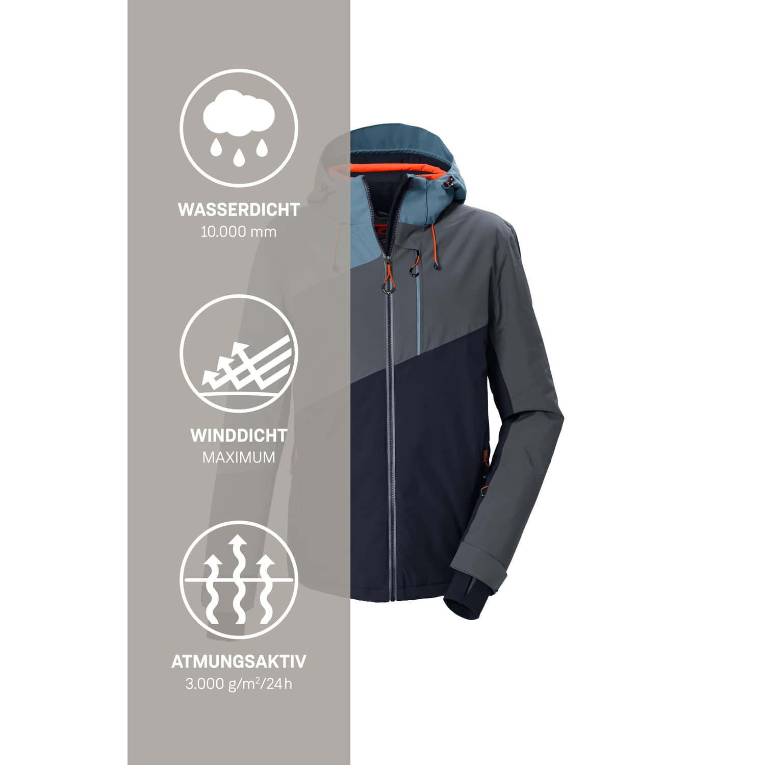 Herren killtec Blau