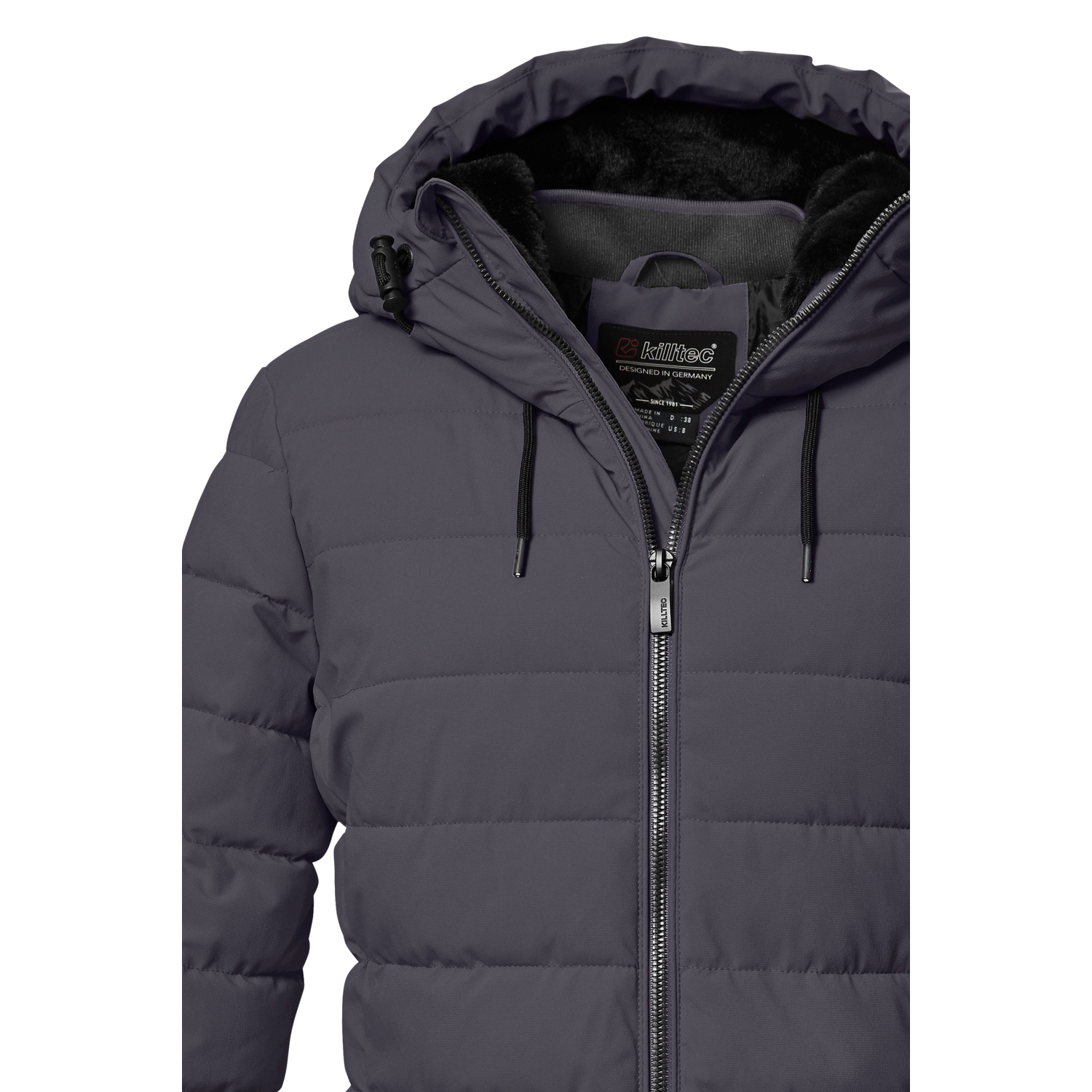 Damen killtec Silber KOW 55 WMN QLTD PRK 00890 50 Mantel