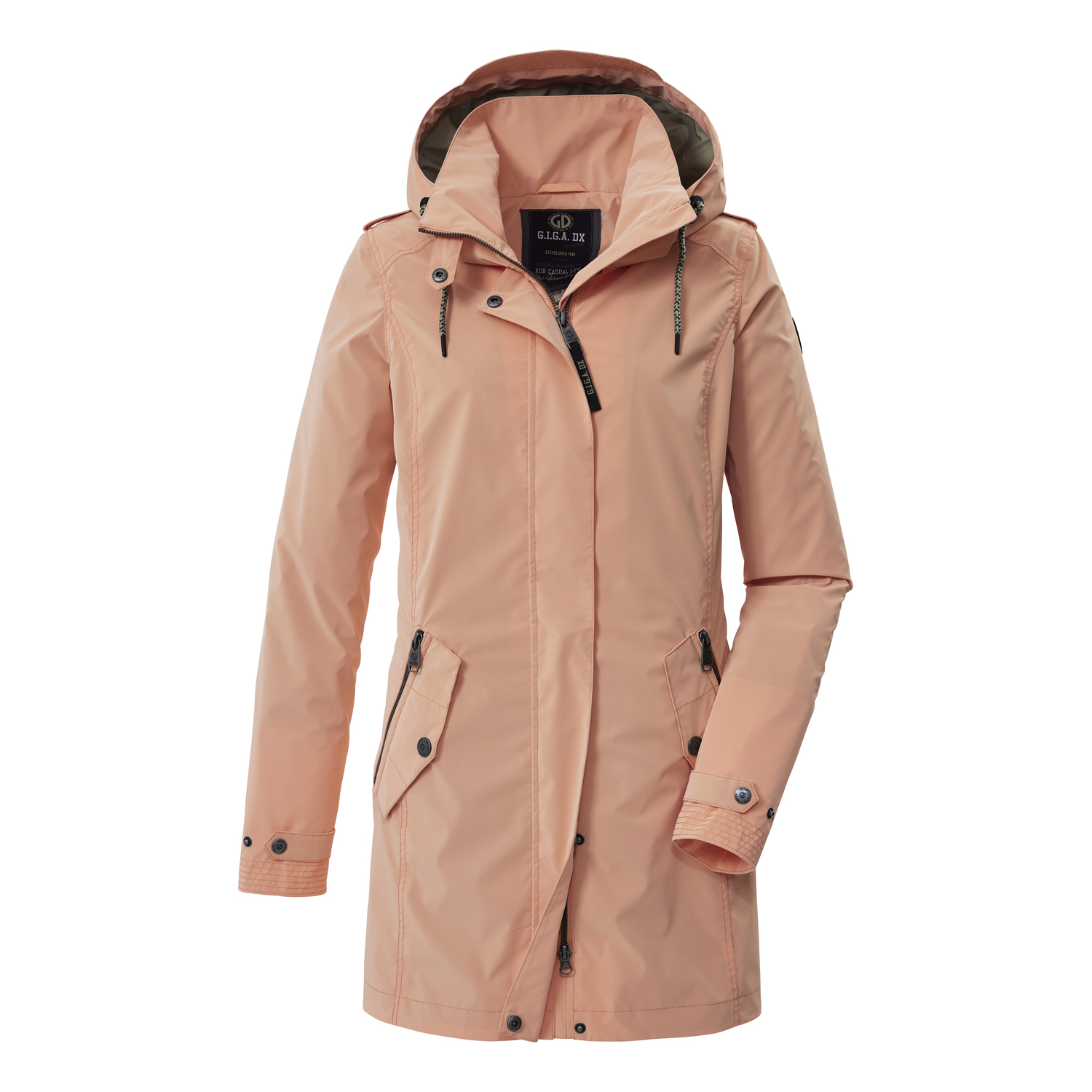 Damen G.I.G.A. DX by killtec Orange GS 94 WMN PRK Mantel