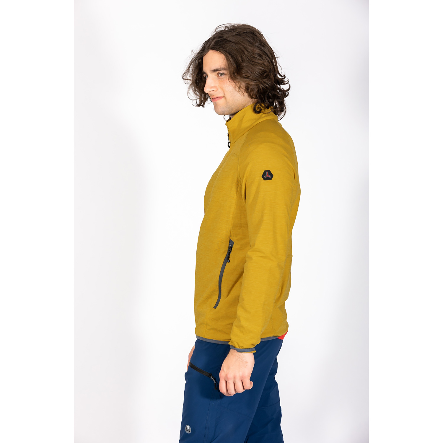 Herren Maul Sport Gelb Radeberg - leichte Fleecejjack 10 48 Unterjacke