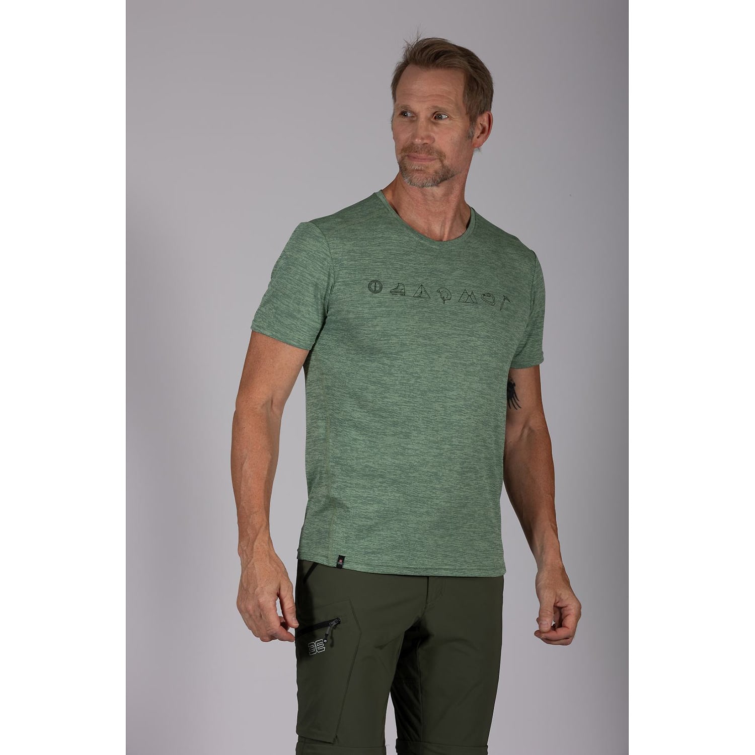 Herren Maul Sport Türkis Grinberg fresh - 1/2 T-Shirt m 16 66 Shirt