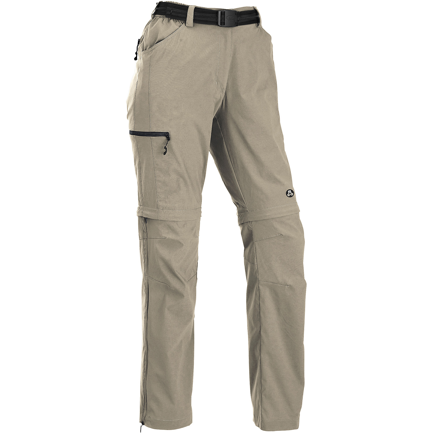 Damen Maul Sport Beige Hamilton 2XT - 2 in 1-zipp Hos 72 36 Hose