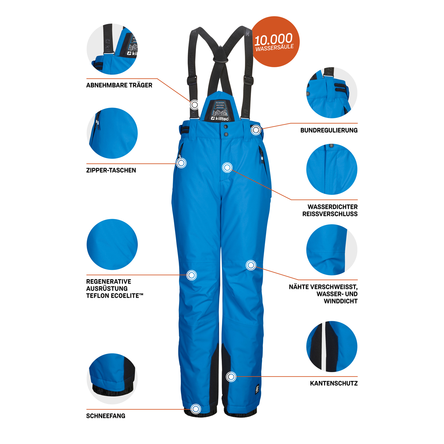 Kinder killtec Blau