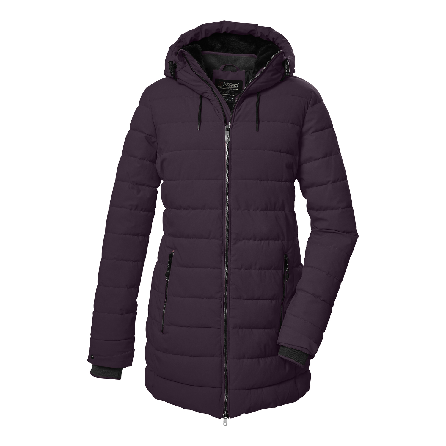 Damen killtec Pflaume KOW 55 WMN QLTD PRK 00439 50 Mantel