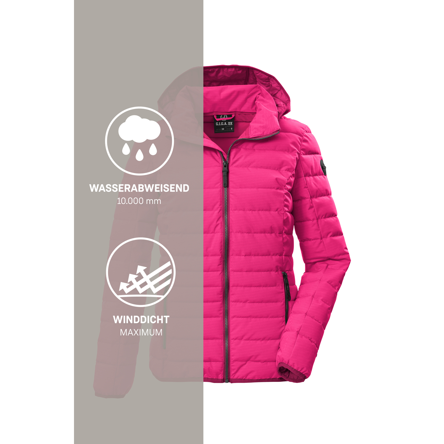 Damen G.I.G.A. DX by killtec Pink GS 110 WMN QLTD JCKT_Uyaka 00442 50 Funktionsjacke