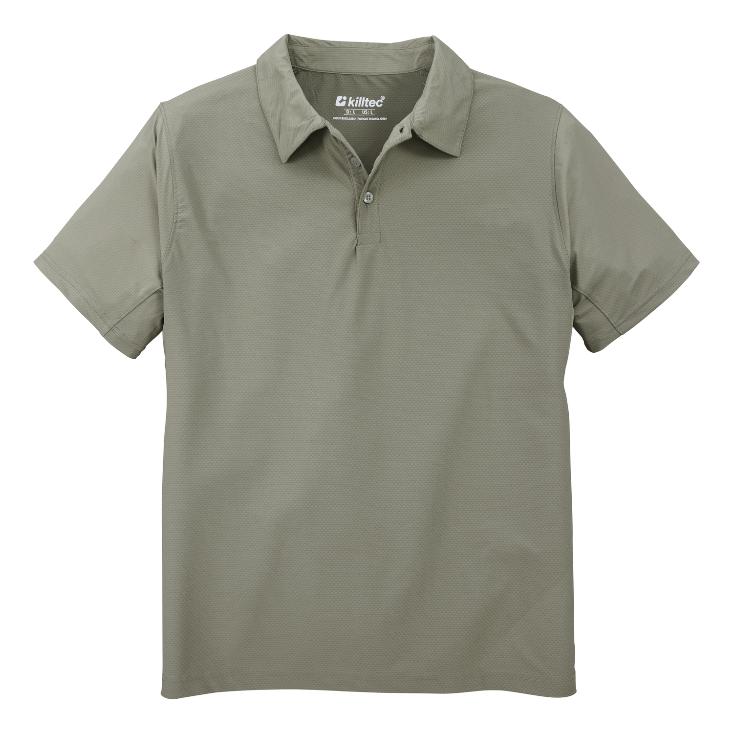 Herren killtec Oliv KOS 2 MN PLSHRT Polo
