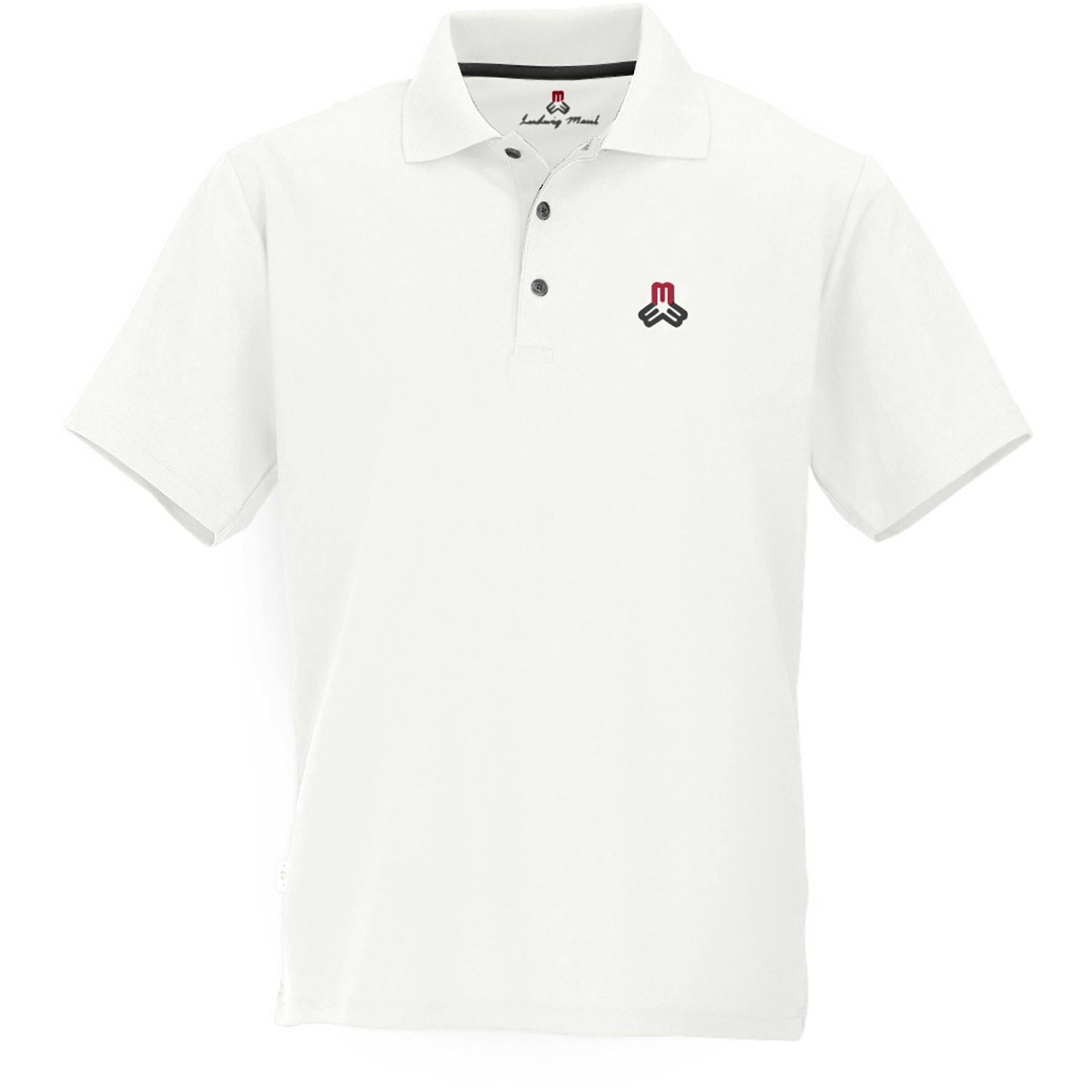 Herren Maul Sport Weiß Spiez fresh - 1/2 Poloshirt 9999 56 Polo