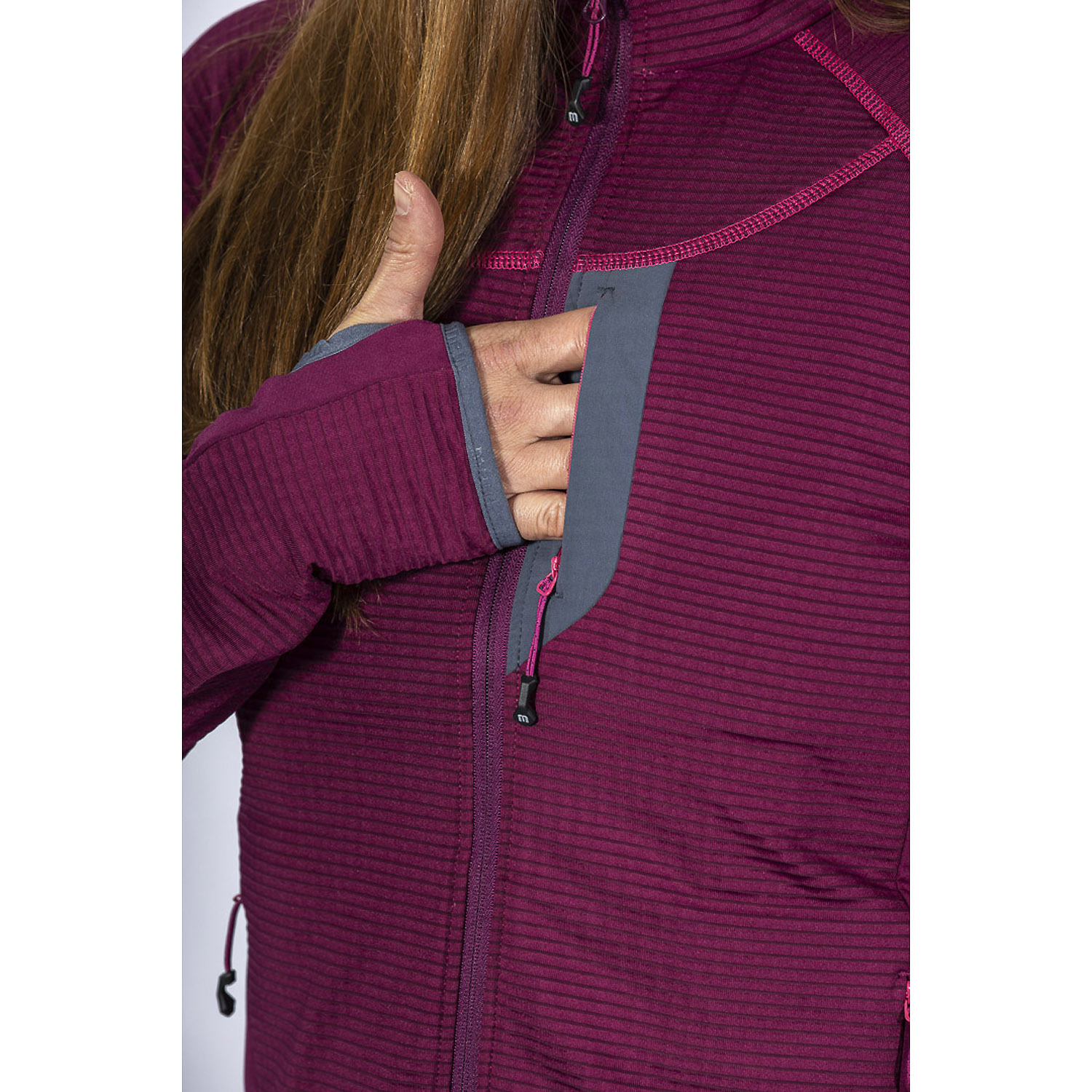 Damen Maul Sport Flieder Karstein II - 1/1 Funktionsshi 6565 60 Shirt