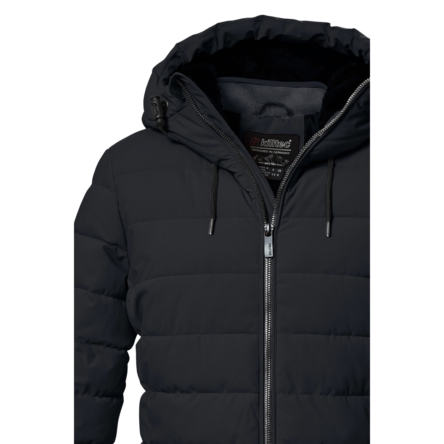 Damen killtec Schwarz KOW 55 WMN QLTD PRK 00200 50 Mantel