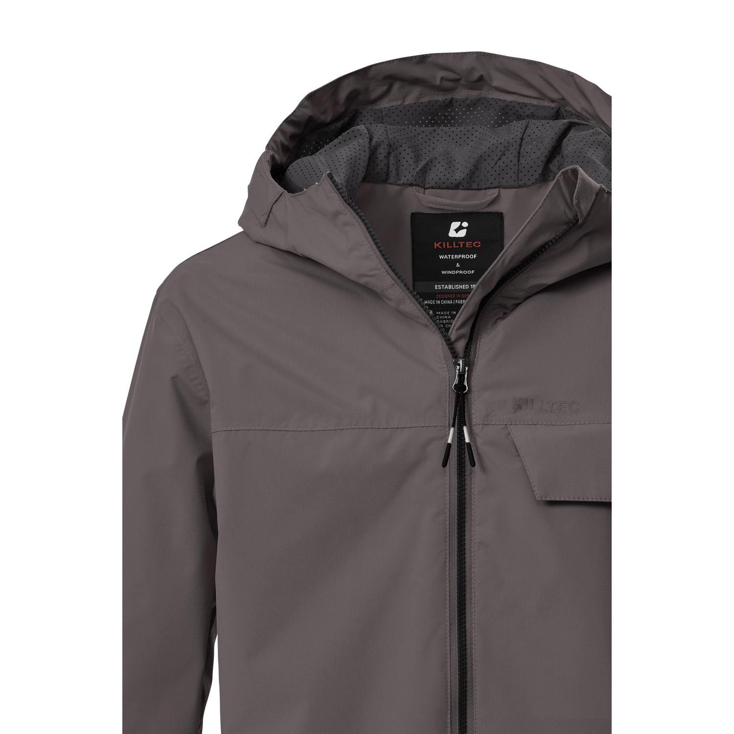 Kinder killtec Grau KOS 125 BYS JCKT Funktionsjacke