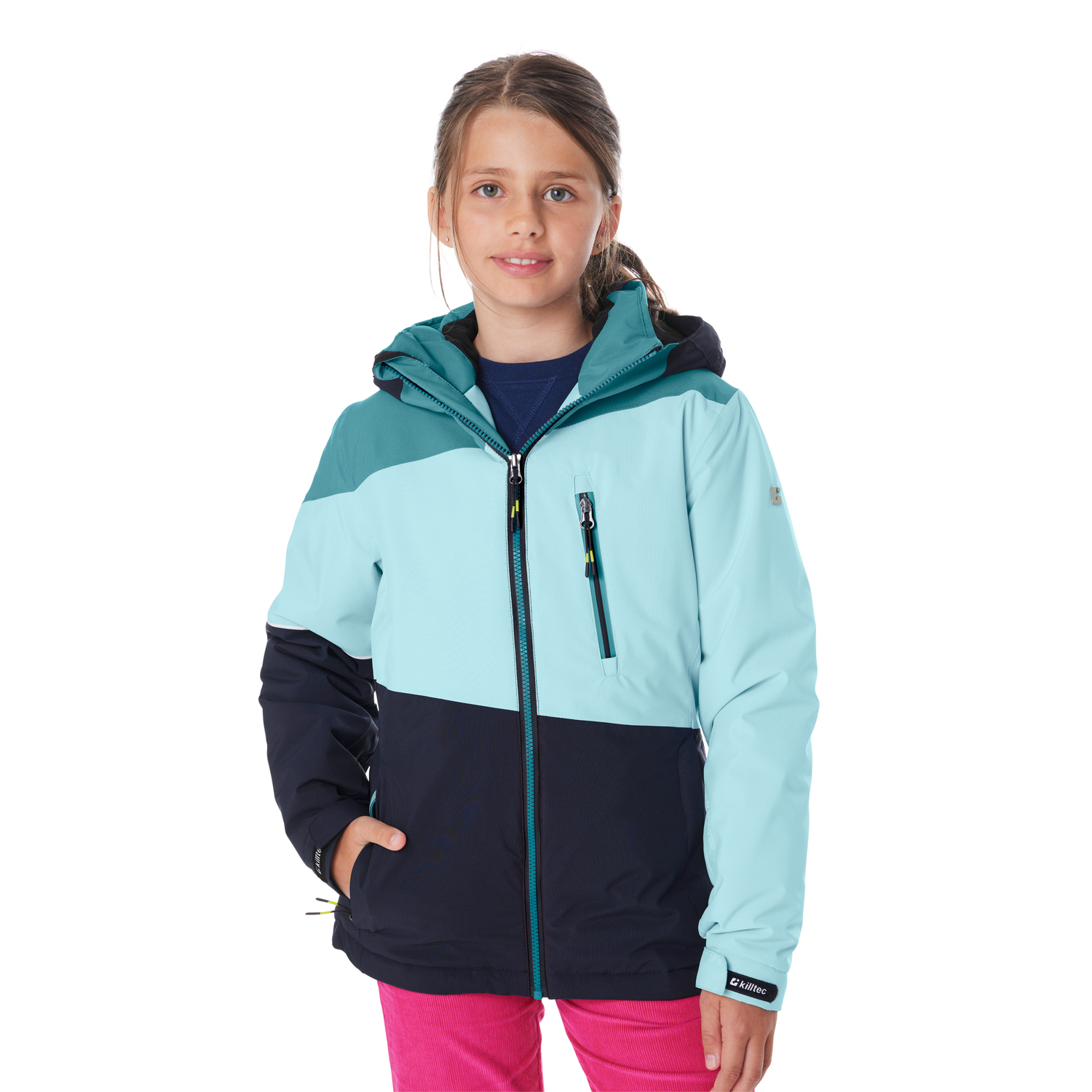Kinder killtec Grün KSW 331 GRLS SKI JCKT 00708 176 Funktionsjacke