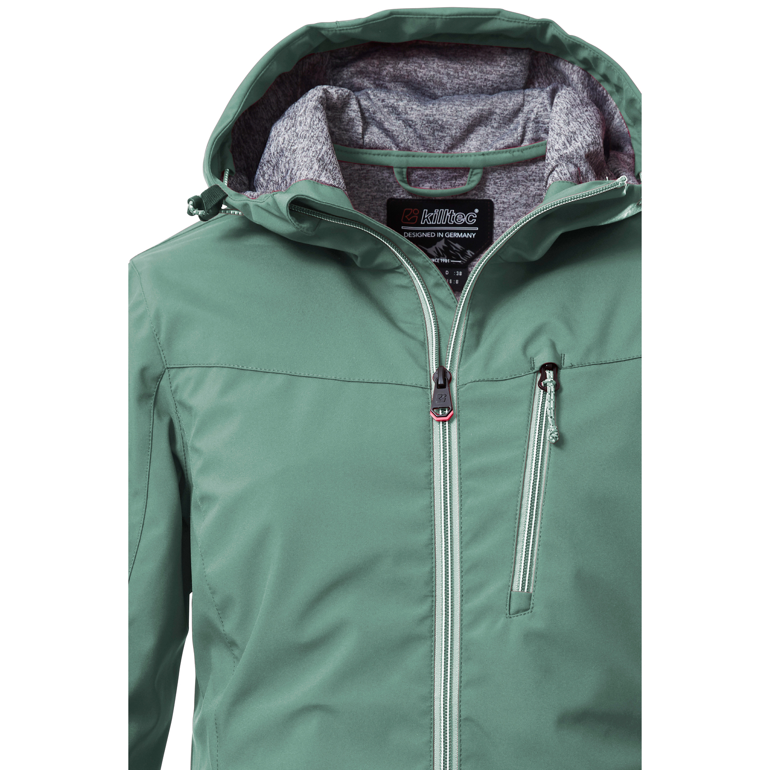 Damen killtec Grün KOS 89 WMN SFTSHLL JCKT 00771 50 Funktionsjacke