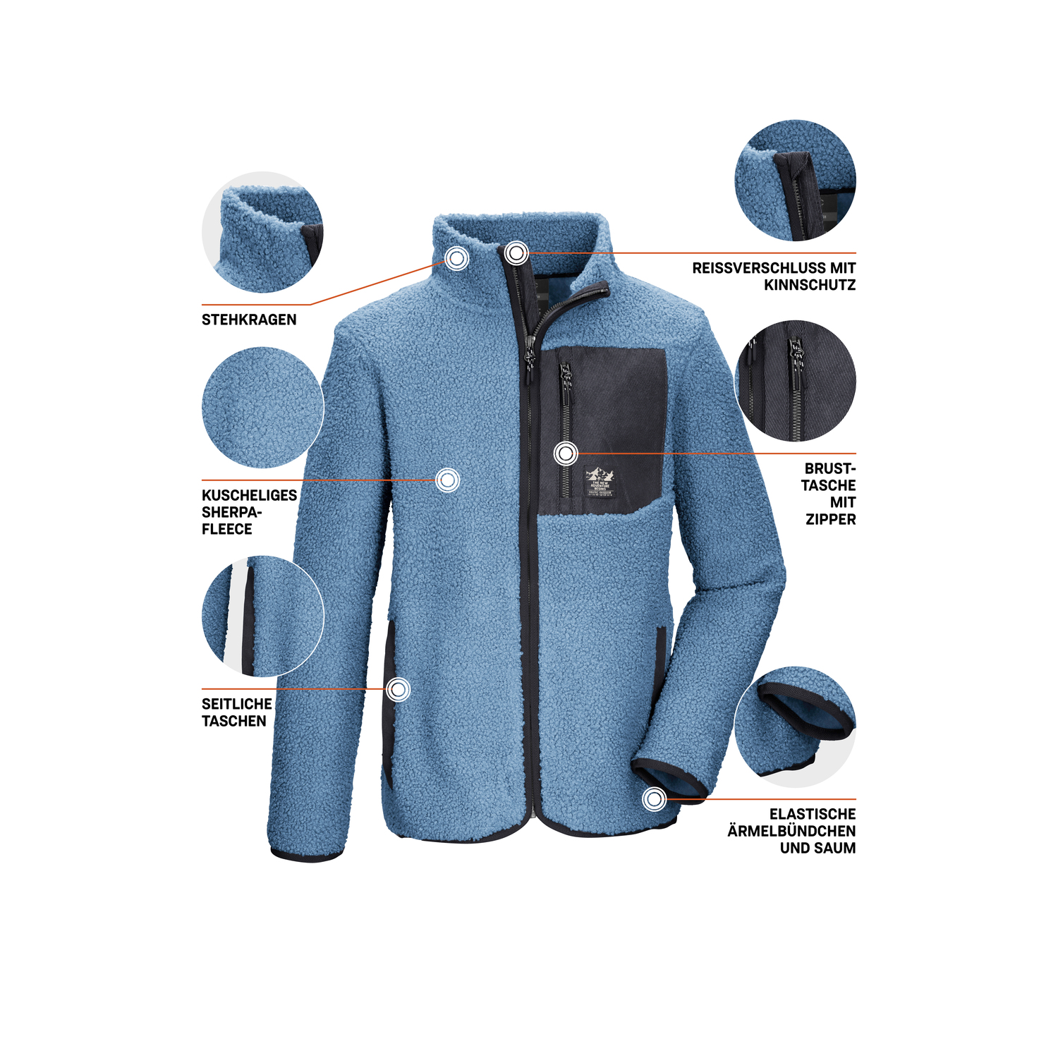 Kinder killtec Blau