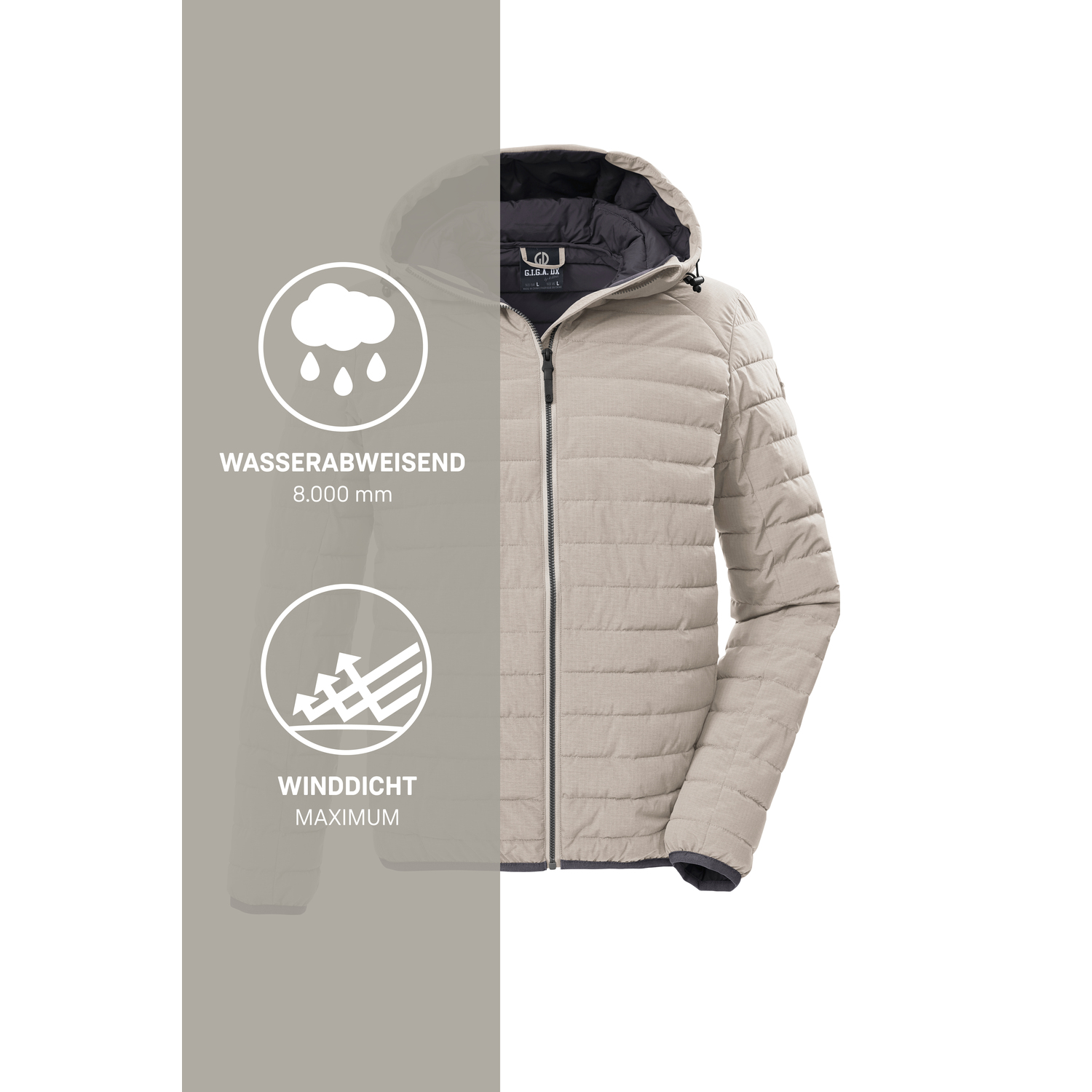 Herren G.I.G.A. DX by killtec Sand GS 86 MN QLTD JCKT Funktionsjacke