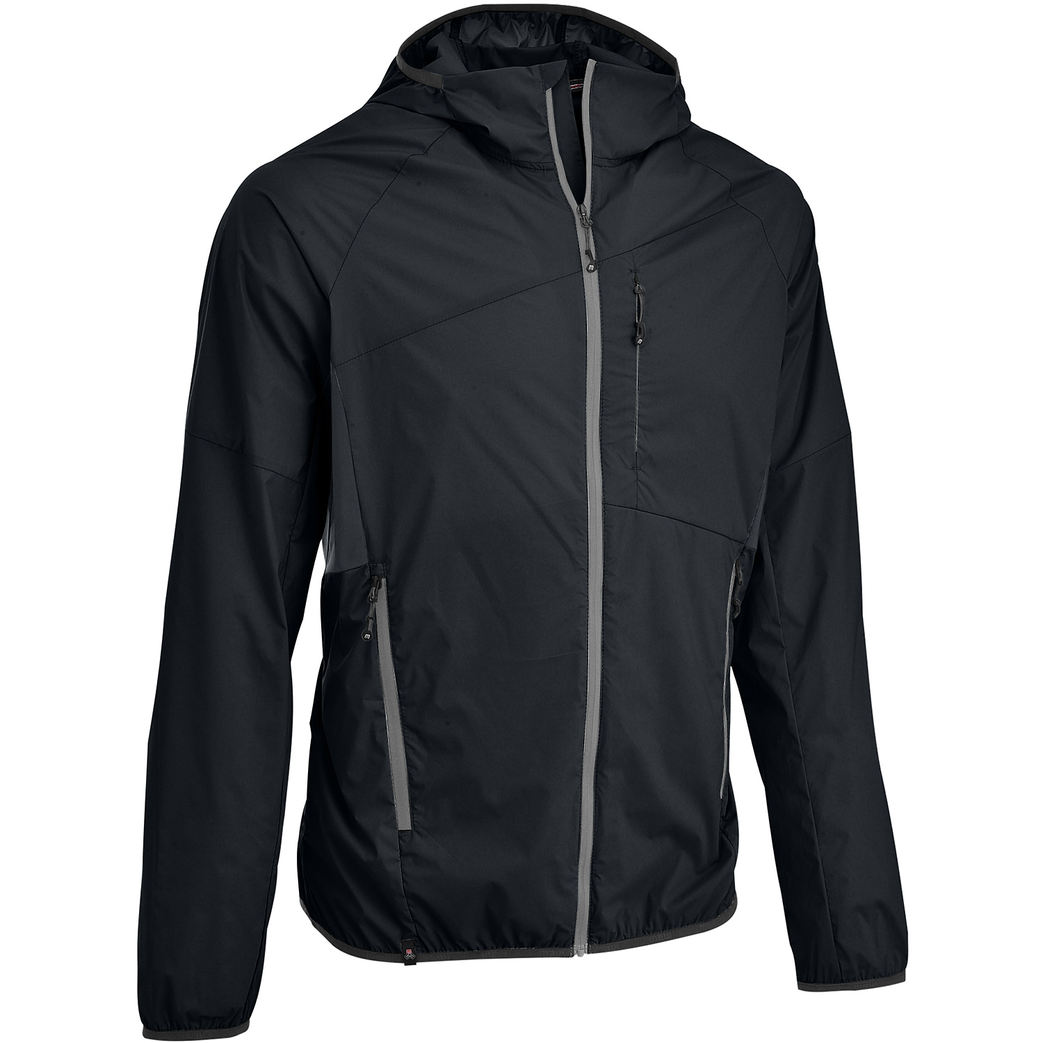 Herren Maul Sport Schwarz Tainan - leichte Windjacke mit Funktionsjacke