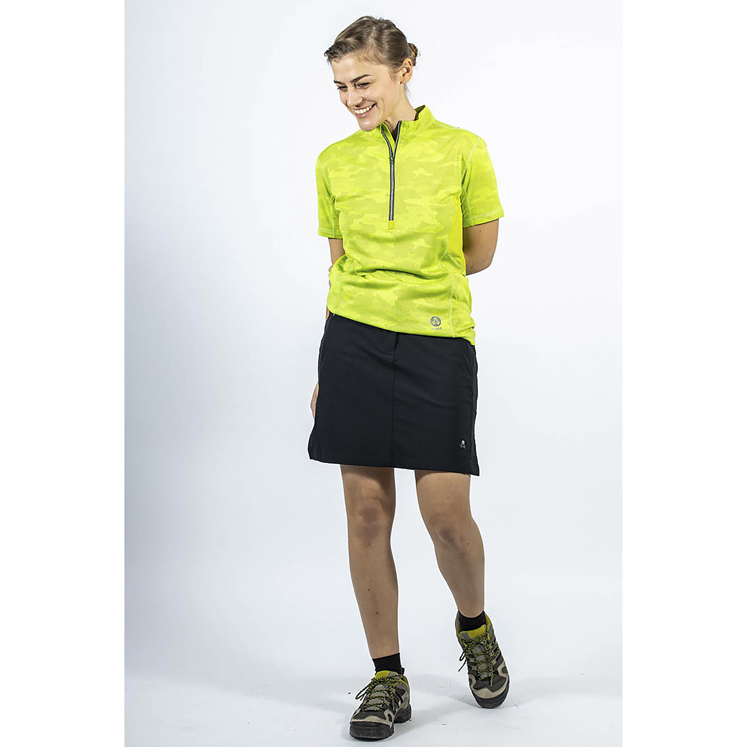 Damen Maul Sport Apfelgrün Ridnaun fresh-1/2 T-Shirt+Prin 89 38 Shirt