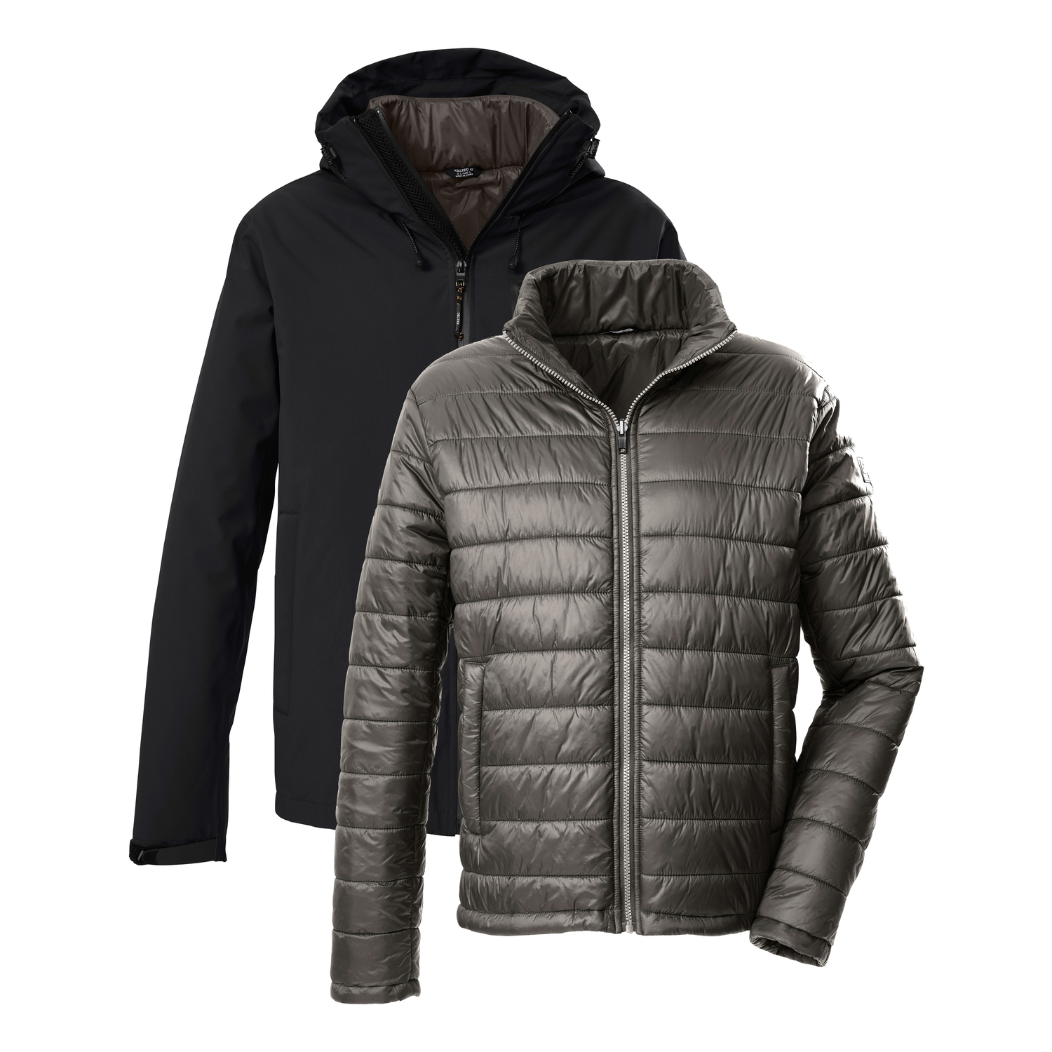 Herren killtec Schwarz KOW 95 MN JCKT 00200 4XL Doppeljacke