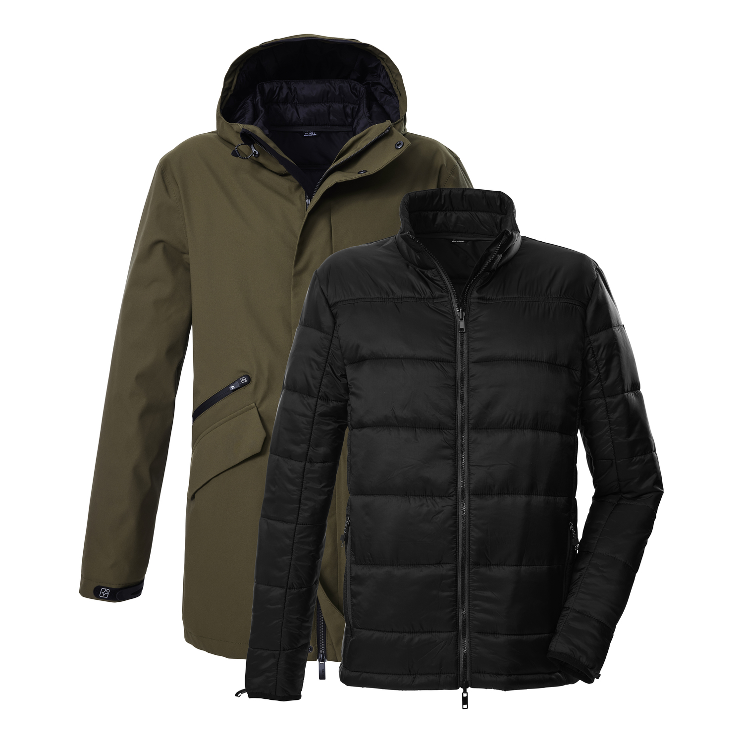 Herren killtec Grün KOW 94 MN PRK 00716 XXL Doppeljacke