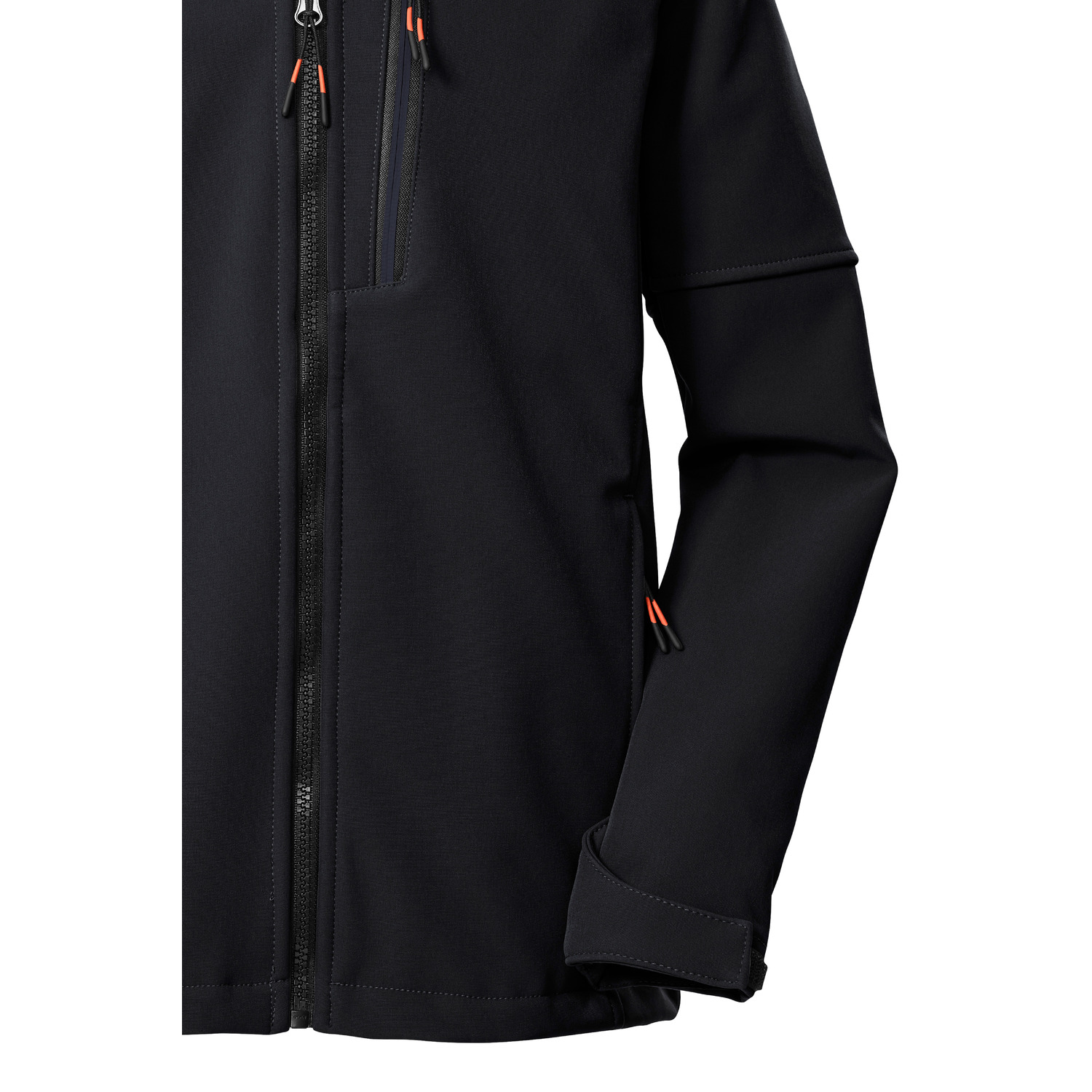 Kinder killtec Schwarz KOW 226 BYS SFTSHLL JCKT Funktionsjacke