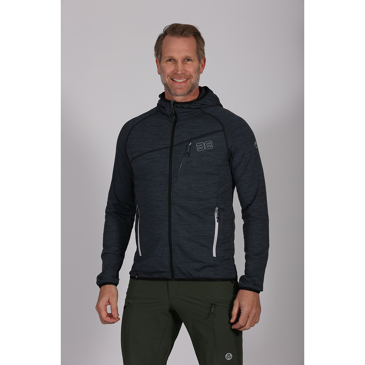 Herren Maul Sport Dunkelgrau Radeberg - leichte Fleecejjack 10 62 Unterjacke