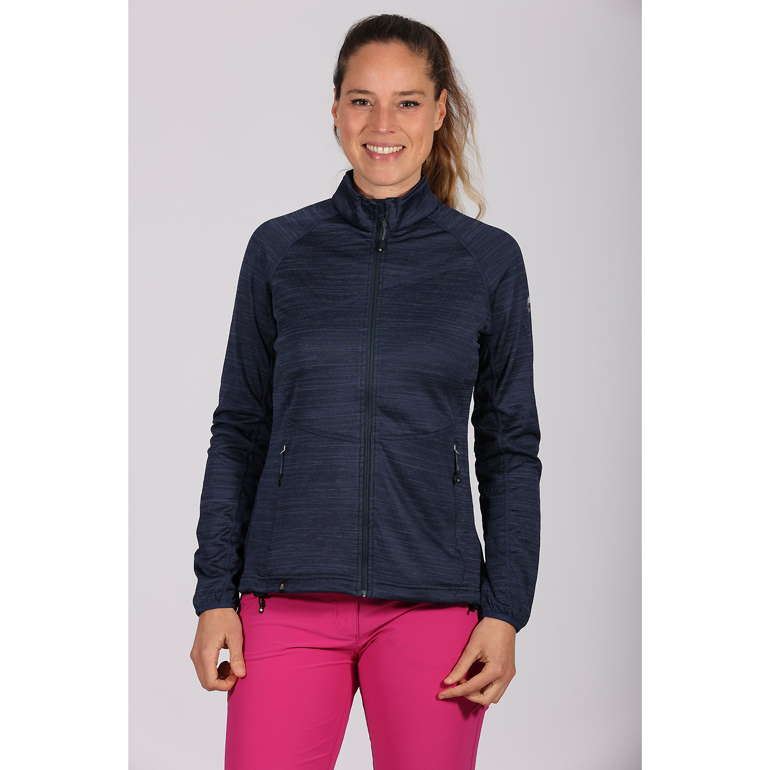 Damen Maul Sport Marine Montafon - Megastr. Fleecejack 86 34 Unterjacke