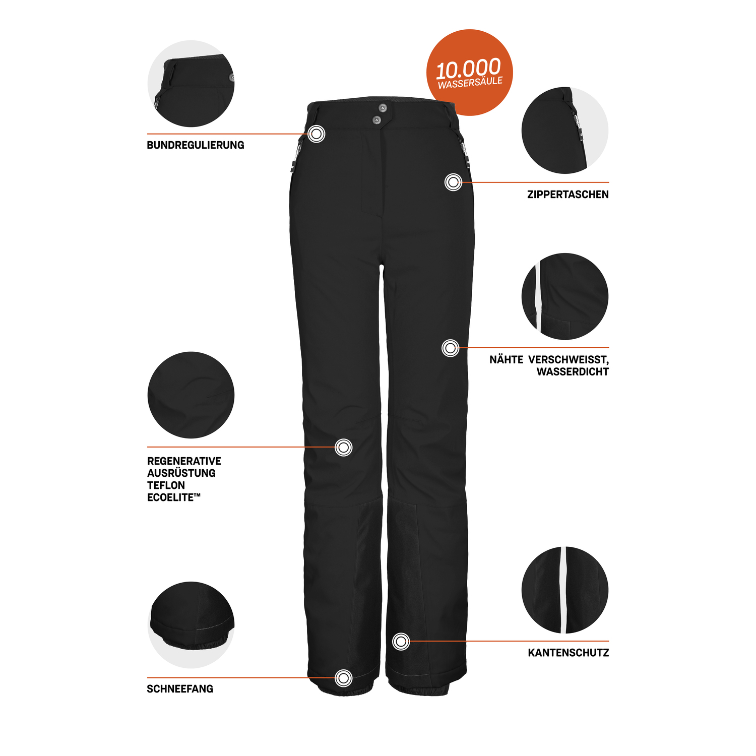 Damen killtec Schwarz