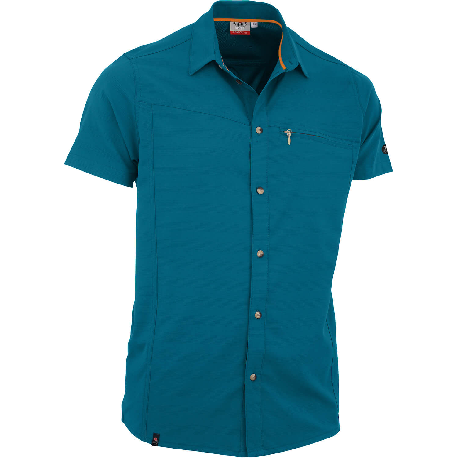 Herren Maul Sport Petrol Lechnerkopf 1/2-1/2 Hemd elast 13 60 Hemd